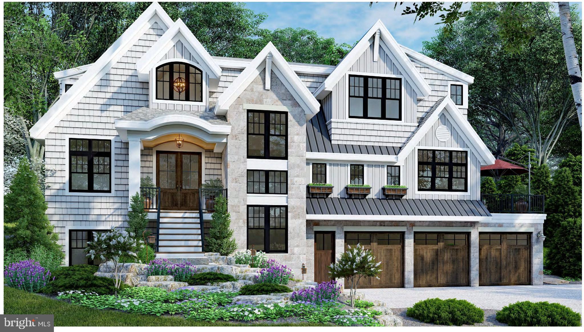Don’t miss out on the rare opportunity to own your dream home in one of the top neighborhoods in Philadelphia. Located in what is known as Philadelphia’s Garden District, this home will be situated in a gorgeous park-like setting overlooking the renowned Morris Arboretum. The surrounding property is a truly special oasis, complete with lush trees and foliage. You will find both serenity and convenience in this stunning locale, with the top-quality shops and restaurants of Germantown Avenue just minutes away.
With an exclusive tie-in with the luxury boutique firm Harth Builders, you will receive the utmost quality in design, building material, and construction. The proposed home will have approximately 4,700 sq ft, with a three-stall garage. Get in touch now while there is a chance to customize your finishes! With Harth Builders’ hands-on approach, you will meet with one of their experienced design teams to start personalizing your new home, and will stay with you until the last cabinet handle is in place. Last but not least, the property will be assessed with a graduated 10-year tax abatement.