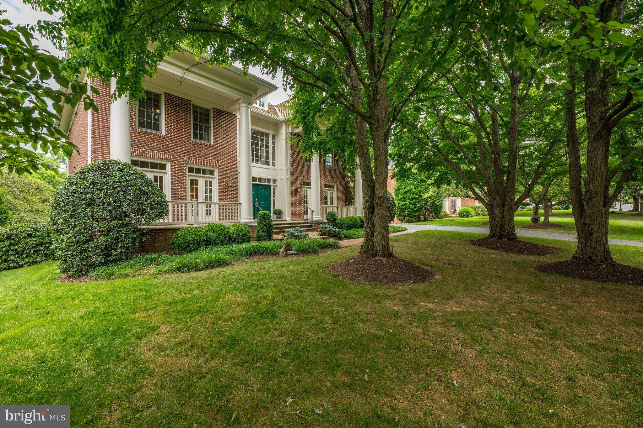 Photos will be available late on Monday. This warm and inviting Georgian home welcomes you from the elegant front porch entryway inside to stunning panoramic views of the TPC at Avenel Golf Course. High ceilings, beautiful hardwood floors and recently updated with multiple brand new decks and covered porches offering exciting finishes throughout the home.
Light filled and with an open floorplan, you will enjoy everyday living along with the perfect entertaining spaces. The main level offers a welcoming foyer with circular staircase, a spacious living room and library. Elegant french doors from the living room and library open onto the front porch. A large dining room (with space for a table that seats 12) has its own covered deck that overlooks the golf course. Continue into the gourmet kitchen with island, breakfast room and family room all leading outside to a circular entertaining deck with panoramic golf course views. A two car garage and powder room complete the main level. Upstairs one finds a grand oversized primary suite with more than ample double walk in closets, and updated double primary baths. A nice surprise awaits as you enter Bedroom number 2 with its own private deck with elevated views of the golf course. Bedroom number 3 and a hall bath complete this second story of the residence. Gliding down the staircase to the lower level one will be delighted with the full daylight exposure and light filled lower level. Enjoy the double size family room with circular sitting room that opens to a covered patio. Bedroom number 4 and bath number 4 enjoy a covered porch. A huge storage room completes this light filled lower level.
A total of four bedrooms and four and a half baths. This home is special! All located in sought after Avenel where the HOA fee includes landscape maintenance, snow removal of all major streets, swim and tennis club membership and private surveillance. The onsite management office provides top notch service to Avenel homeowners.
Equidistant between Reagan National and Dulles airports. Appoximately twenty minutes to Georgetown, the Kennedy Center and the White House.