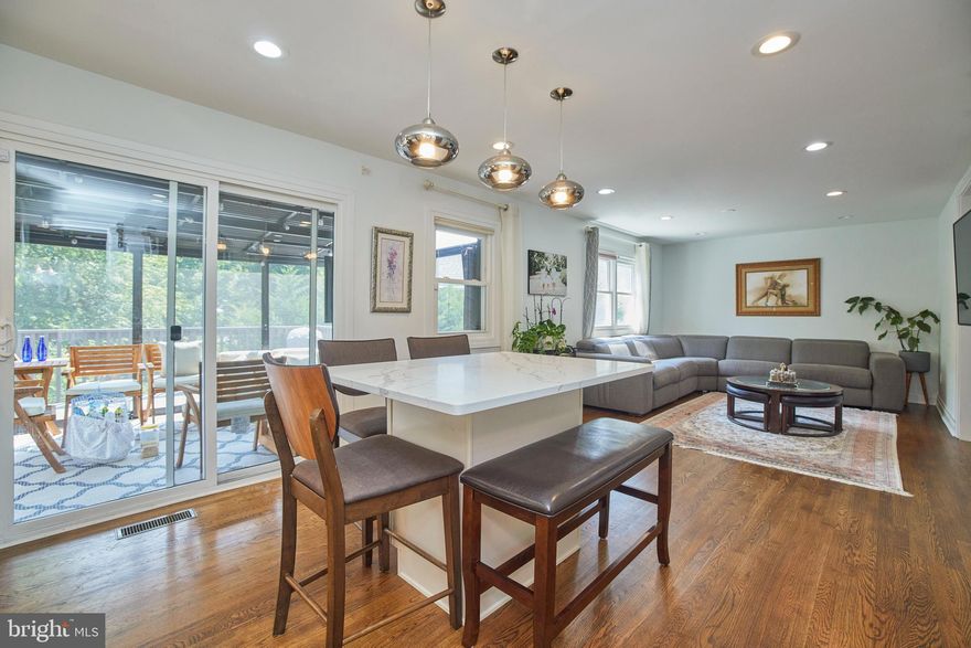 NEW PRICE! OPEN HOUSE SATURDAY  MARCH 14  & SUNDAY  MARCH 15,  FROM 2PM TO 4PM .

Welcome to this beautifully updated and move-in ready home with 4 bedrooms, 2 full bathrooms and  1 half bath in the highly desirable Tiburon neighborhood. Bathed in natural light, this residence offers the perfect blend of comfort, style, and functionality.   The stunning kitchen features quartz countertops, stainless steel appliances, and two spacious center islands—one of which is removable for flexible use of space—making it ideal for both everyday living and entertaining. Recently painted interiors and beautiful hardwood floors throughout the main level create a fresh, modern feel. The spacious family room just off the kitchen opens to a screened deck, making indoor-outdoor entertaining effortless and perfect for summer gatherings.

Upstairs, you will find four bedrooms, including two secondary bedrooms that have been thoughtfully combined to create an oversized retreat (easily converted back if desired). The luxurious primary suite offers generous walk-in closets and a beautifully remodeled primary bath.

The fully finished lower level includes a large recreation room, full bath, and ample storage.  For added convenience, laundry is located on both the upper and lower levels.
This exceptional home truly has it all—style, space, and an unbeatable location.
Enjoy the fenced backyard and prime location just minutes from Tysons Corner, premier shopping, dining, parks, and major commuter routes.

Note: The deck awning and screen, along with the lower-level washer and dryer, convey in as-is condition.