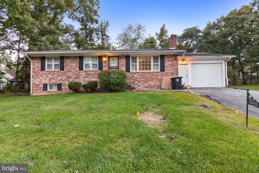 Nestled in a tranquil suburban setting, this all-brick 3-bedroom, 3-bathroom bi-level home offers a unique opportunity to create the home of your dreams. With its spacious main level featuring beautiful hardwood floors and a full basement that could nearly double the living space, this property is a canvas waiting for your personal touch. Conveniently located just minutes from shopping and amenities, it provides the perfect blend of serenity and accessibility.

You'll be greeted by a classic all-brick façade, exuding durability and timeless charm. The well-maintained landscaping adds to its curb appeal, offering a warm welcome to residents and guests alike. The surrounding neighborhood boasts a peaceful atmosphere, making it feel as though you're miles away from the city, even though urban conveniences are just a stone's throw away.

Hardwood floors extend throughout the main level, creating a warm and inviting atmosphere. The living room  offers a perfect setting for relaxation or entertaining.

The adjacent dining area flows seamlessly into the kitchen. Coming in from the basement, you can walk directly into the kitchen or step downstairs into the basement.

The main level also comprises three generously sized bedrooms. The primary bedroom offers an en-suite bathroom and could become a private retreat for homeowners. The additional bedrooms share access to the hall bath, providing convenience for family and guests.

Descending into the basement, you'll discover a vast space that holds endless possibilities. With its substantial square footage, this area could be transformed into additional bedrooms, a family room, a home office, or any other space you desire. The full basement offers great potential to double the living space, making it ideal for expanding families, hobbyists, or those who love to entertain.

The sizable backyard provides ample space for gardening, recreation, or even the addition of a pool or a playground. The property's sizeable lot offers privacy and room to roam, making it a versatile space for your outdoor aspirations.

One of the standout features of this property is its location. Despite its serene ambiance, it is just minutes away from shopping centers, dining establishments, and a variety of amenities. This convenience allows you to enjoy the best of both worlds - the peacefulness of suburban living and easy access to urban conveniences. Commuting is a breeze, with major highways and public transportation options nearby.

Additional Information:

HVAC System: A modern heating, ventilation, and air conditioning system ensure year-round comfort and energy efficiency.
Storage: The property includes ample storage space, both in the basement and in the attached garage.
Potential: The home is brimming with potential, offering a canvas for your creative ideas and personalization.

In summary, this charming all-brick 3-bedroom, 3-bathroom bi-level home presents a unique opportunity for those looking to create their dream home. With hardwood floors on the main level, a spacious basement with endless possibilities, and a convenient yet peaceful location, it's a property that combines the best of suburban living with urban accessibility. With a little love and your special touches, this house can become the home you've always envisioned. Don't miss out on the chance to make it your own and enjoy a lifetime of memories in this wonderful setting.