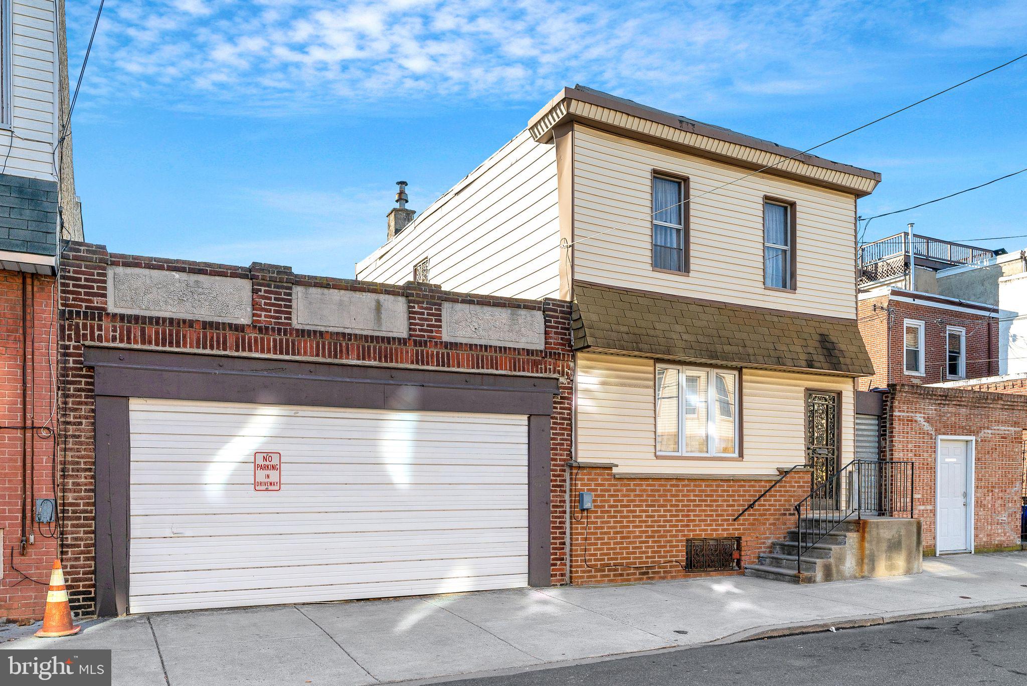 Prime Fishtown Garage Opportunity! Located in the heart of one of Philadelphia’s most sought-after neighborhoods, this oversized garage space at 2713 E Thompson Street offers exceptional versatility for storage, parking, or potential redevelopment. With wide access and secure roll-up doors, this space is perfect for contractors, car enthusiasts, or anyone in need of extra storage in a prime location. Seller will not sell this separately of 2711 E Thompson Street house. Buy both and separate the deeds and do whatever you choose on this parcel.
Situated just steps from bustling Fishtown and Port Richmond, this garage offers easy access to I-95, public transit, and local amenities. Whether you need a workshop, warehouse space, or private parking, this rare find in a rapidly growing area is a fantastic investment. Don’t miss this unique opportunity!