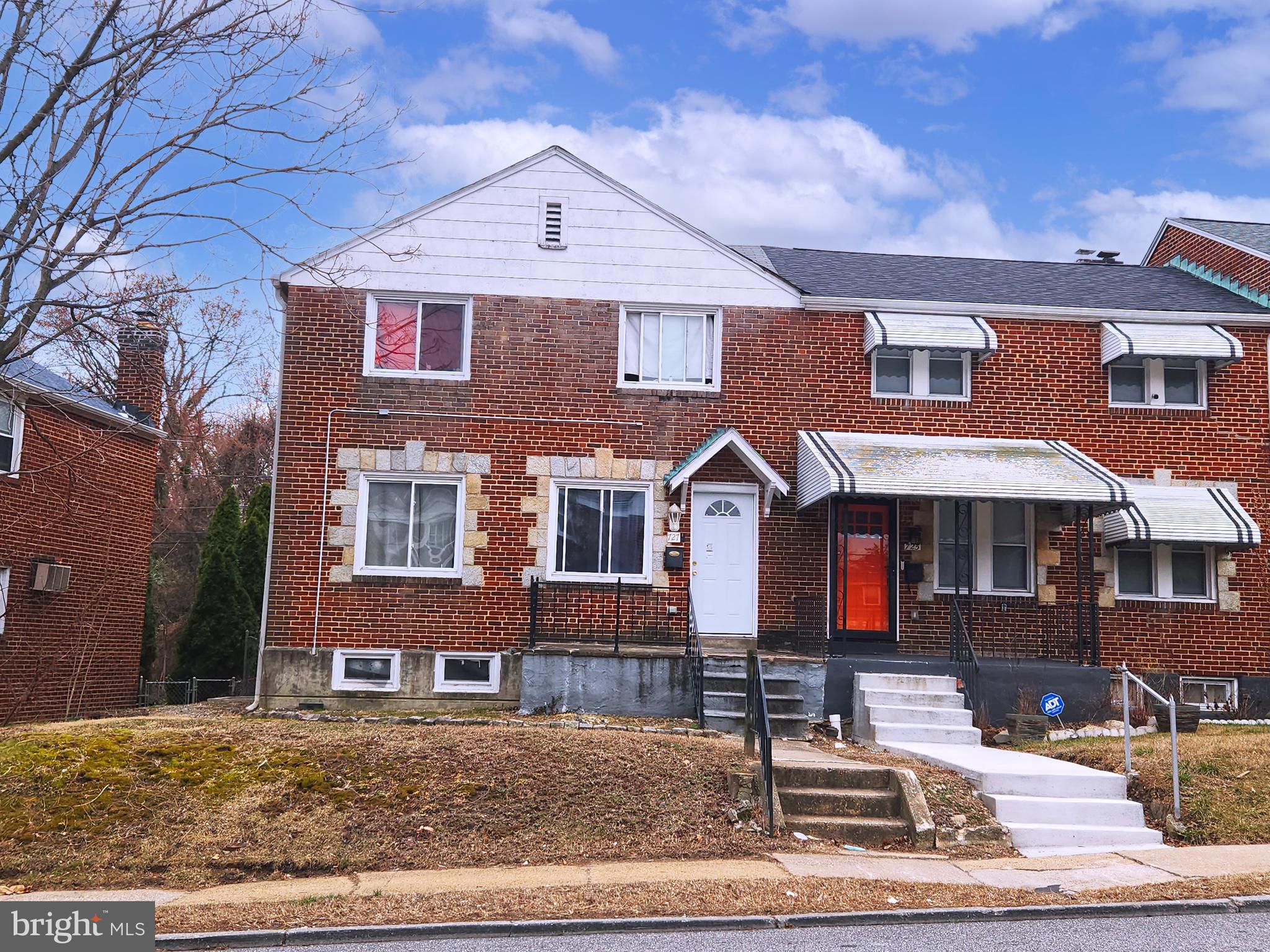 ONLINE AUCTION: Bidding begins 5/06/2025 @ 10:00 AM. Bidding ends 05/08/2025 @ 12:20 PM. List Price is Suggested Opening Bid. Deposit: $15,000.
727 E Cold Spring Ln is an end-unit row home Wilson Park neighborhood of Baltimore featuring a basement-level kitchen and a driveway in the rear. It’s close to Morgan State University, Johns Hopkins University, Loyola University, and Sherwood Gardens. Major traffic arteries include East Cold Spring Lane, and York Rd. Property is Occupied.