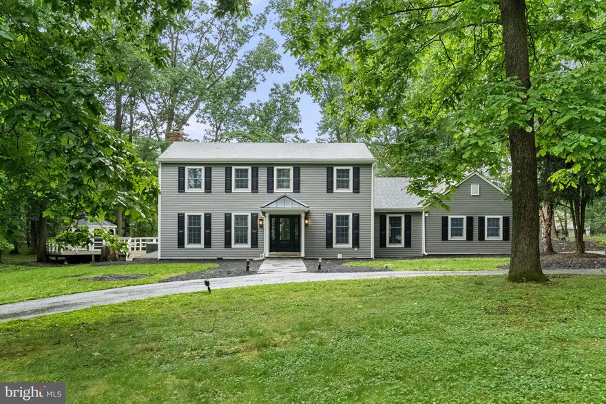 Welcome to 1105 Tinkerhill Lane, a stunning top-to-bottom renovation set on a breathtaking 2.3-acre flat lot in the heart of Malvern. Completely transformed inside and out with exceptional attention to detail, this move-in ready home seamlessly blends timeless style with modern luxury.

A circular driveway and extended 3-car garage create an impressive arrival experience, while the expansive grounds provide privacy, beauty, and endless outdoor enjoyment. Just off the garage, you’ll find a thoughtfully designed mudroom, powder room, and pantry area that add both convenience and functionality to everyday living.

At the heart of the home is the spectacular chef’s kitchen, featuring high-end appliances, a large center island, and abundant cabinetry, all opening seamlessly to the spacious family room. Oversized windows and open sightlines showcase the picturesque property and fill the home with natural light, creating the perfect setting for entertaining and comfortable daily living.

The second floor offers four generously sized bedrooms and two beautifully updated bathrooms, along with ample closet space throughout. Every room has been carefully renovated to deliver both style and comfort.

The outdoor amenities are equally impressive, highlighted by a detached oversized storage shed and a separate enclosed gazebo — ideal for relaxing, entertaining, or enjoying the peaceful surroundings year-round.

This exceptional property offers the rare combination of a completely renovated home, expansive flat acreage, and a premier Malvern location.