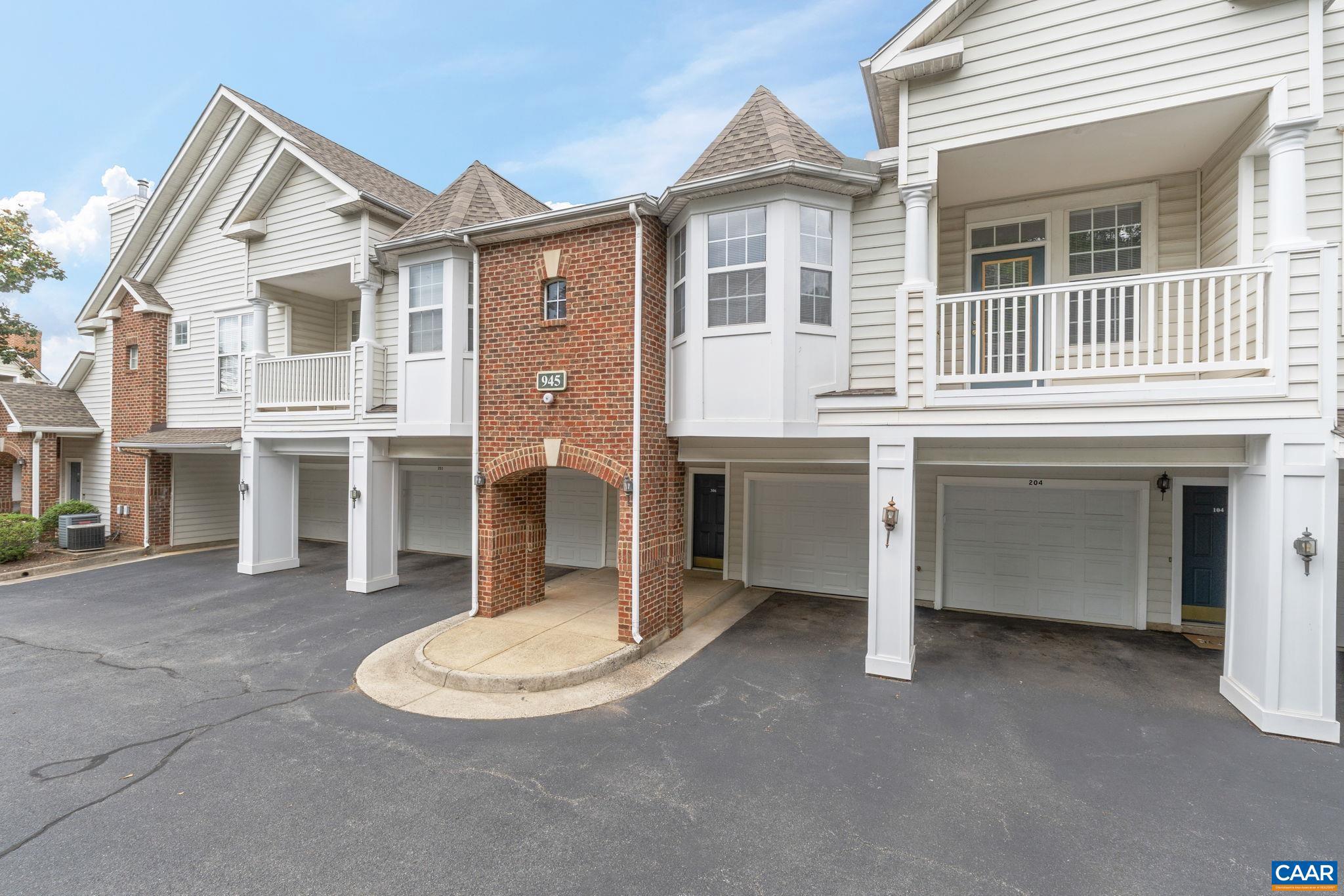 Updated top floor condo with attached direct access garage, stainless steel appliances, and vaulted ceilings. Enjoy all of the luxury amenities within the Claremont at Carriage Hill community. Exterior maintenance and amenity package are included with the HOA dues. Club House includes pool , game room, fitness center, business center and club room. Close proximity to Sentara Hospital, Pantops Shopping Center, and Downtown.,Formica Counter