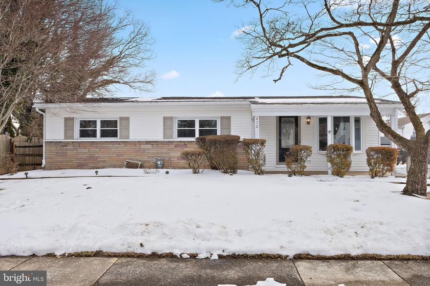 Lightly renovated and ready for it's new owner. Completely renovated basement with a full additional bathroom. New flooring, appliances, and paint and ready for the new owner to enjoy. This rancher is spacious with vaulted ceiling and exposed beams. The newly finished basement provides an additional family room, man cave, or playroom for the kids. The refurbished deck and flat backyard bring this home together. Its a steal at this price, so don't wait.