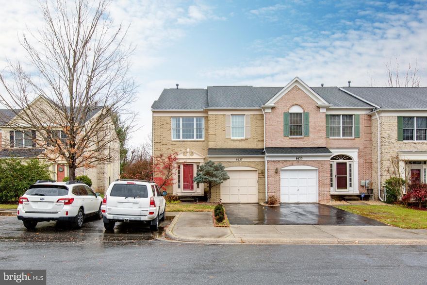 Welcome to 8627 Trail View Dr. Brick Front end unit, one car garage townhouse. Beautifully well maintained with full of natural lights throughout the house. Main floor features kitchen, living room, dining room, 1/2 bathroom. Full bathroom in the walkout basement and back to woods. Great neighborhood with perfect school district.