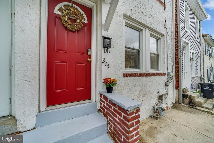 Welcome Home! 345 Grover St brings you charm, character, convenience and space in the sought after Phoenixville Borough! This move in ready three bedroom, one bathroom twin offers 1200+ sq ft of living space with an open yet traditional floor plan! The inviting living/dinning area will greet you from the front door.  You will find the bright and airy kitchen in the back of the home offering you an amble amount of cabinet space to a walk out private back patio! This first floor layout is just perfect for entertaining! The second floor presents a spacious master with two additional bedrooms, a full bathroom and a large hall linen closet for extra storage.  The interior of the home was just freshly painted! The roof was just replaced in 2016, hvac (heating & ac) was installed in 2005, and windows were replaced in 2007! It is evident this home has been well cared for! Showings will begin on Friday 10/2 @ 10am!