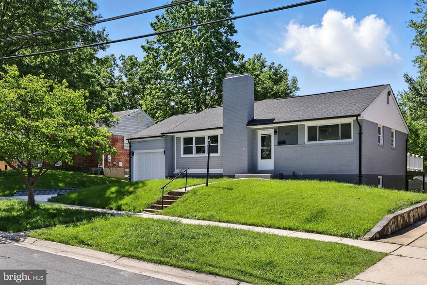 Discover a beautifully renovated ranch-style residence nestled in the desirable Conn Ave Park neighborhood of Silver Spring, Maryland! This spacious six-bedroom, two-full-bathroom home has been thoughtfully updated throughout, featuring a brand-new roof, windows, flooring, kitchen, and bathrooms. The gourmet kitchen boasts granite countertops and stainless steel appliances. A wood-burning fireplace adds warmth and character to the main living area, while the fully finished walk-out basement offers three additional bedrooms and a large family room. Step outside to enjoy the expansive composite deck. With a one-car front-entry garage and a location close to shopping, dining, major commuter routes, and public transportation, this move-in-ready home offers both comfort and convenience. This property is a true gem—schedule your private tour today!