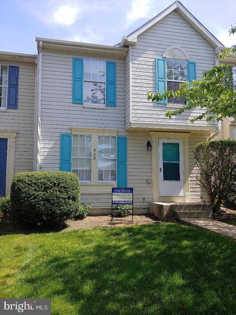920 GAINSBOROUGH COURT 920 BEL AIR MD 21014
