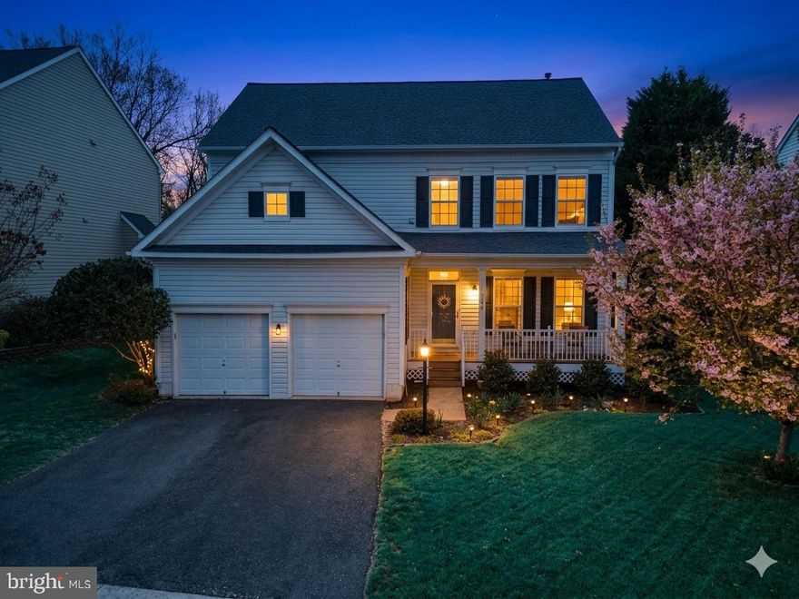 This stunning single-family home offers the perfect blend of privacy, tranquility, and modern luxury in sought-after Braemar. Tucked away on a quiet cul-de-sac and backing to serene, wooded views, this meticulously renovated 5-bedroom, 3.5-bath Yardley model is truly move-in ready. Featuring every available builder extension and bay window, the home is filled with grand living spaces and elegant architectural details, including custom crown molding and chair rail accents.

The main level showcases brand-new hardwood flooring in the family 2026, fresh interior paint 2026, and an updated powder room 2026. At the center of the home is the beautifully redesigned open-concept kitchen, featuring new quartz countertops (2026) and modern stainless steel appliances (2025), all flowing seamlessly into the expansive family room with a cozy gas fireplace. Step outside to the refreshed deck and enjoy the peaceful, tree-lined backyard—your own private retreat.

Upstairs, the luxurious primary suite feels like a private spa with New quartz counters, lights, and fixtures. in 2026. The primary bath also features a sleek walk-in shower, a freestanding soaking tub, and double vanities. Three additional spacious bedrooms share a beautifully updated hall bath, while the convenient upper-level laundry room adds everyday ease.

The fully finished lower level is ideal for guests, entertaining, or multi-generational living, offering a massive recreation room, a private fifth bedroom with a closet, and a third full bath.

Outside, enjoy a beautifully landscaped yard with perennial plantings and exceptional community amenities, including pools, tennis courts, and scenic walking trails. Major updates include a new roof (2025), water heater (2015), upper-level laundry, Wood trim 2026, Front trex porch 2024, Radon Mitigation System 2019 and much more!!