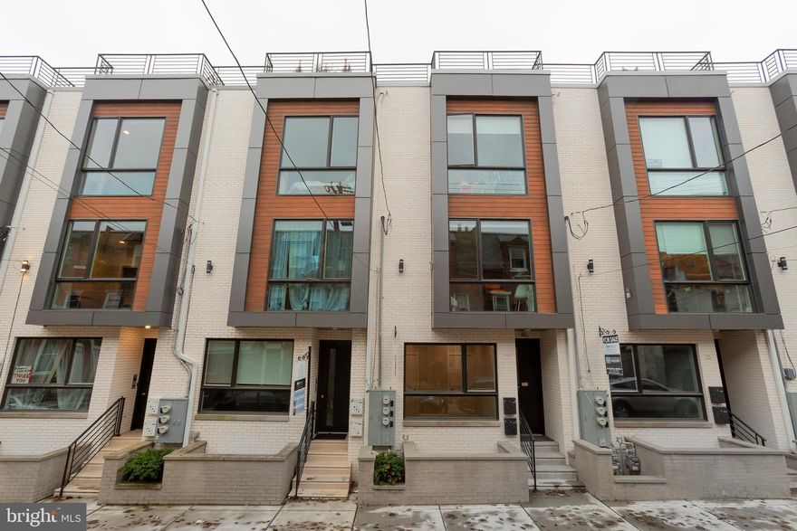 Get ready to be wowed by this stunning 3-bedroom, 3 full bathroom condominium previously featured in Philly Magazine and part of a luxury condo community.  Ultra-luxurious, high-end new construction, with a huge backyard outdoor space.  Approximately 5 years remaining on the tax abatement.  You are 100% abated on the building/property assessment and only pays taxes on the land assessment (approximately $1,000 for the year!!!!).  The first floor features an incredibly modern yet elegant kitchen with seamless, soft-closing white cabinets and waterfall quartz countertops. The kitchen is equipped with a walk-in pantry and Jenn-Air Luxury Appliances like an in-wall double oven, cooktop stove and range hood, wine fridge, and dishwasher. Oversized living room area and the first floor also features a spacious bedroom, a beautifully modern full bathroom with LED-lit mirrors, built-in state of the art surround sound speakers, and a massive backyard for all your favorite outdoor entertainment activities. The lower floor features another spacious bedroom with an ensuite modern bathroom with LED lit mirrors.  In-unit washer/dryer on this level. The gorgeous master suite features a generous walk-in closet with a custom-built organizer, a huge bathroom with two shower heads, a separate deep soaking tub, a double vanity sink and LED-lit mirrors.  In addition to big closet spaces in all the bedrooms, there are additional closet spaces throughout the condo. This unit incorporates various smart home features and extras like: smart NEST thermostat, a touch screen iPad mounted to the wall for a smart home technology hub, video display and doorbell buzz in system, key fob entry access and more.  Commuters' paradise with a transit score of 81 and very walkable to coffee shops, restaurants, gyms, supermarkets and the bustling Fairmount Ave commercial corridor.   What a state-of-the-art masterpiece, schedule your exclusive showing to see for yourself and make it yours.  BUYER responsible to confirm tax abatement and assessments with tax authority.