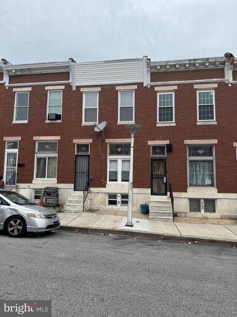 Townhouse For Sale - 1638 Darley Avenue<br/> BALTIMORE, MD 21213