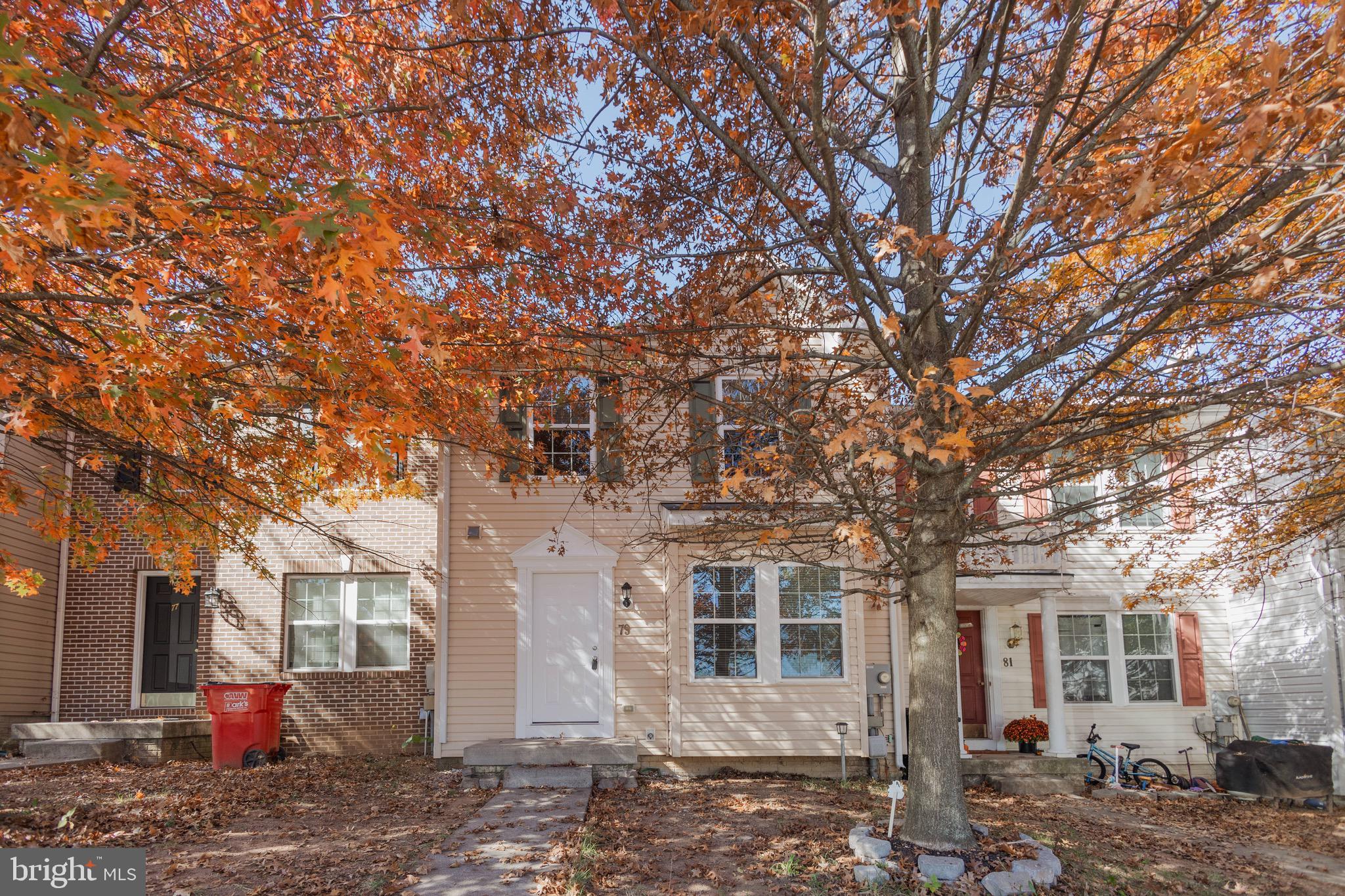 This updated 3 bedroom, 2 bathroom townhouse in Stonebrook Village is one not to miss. Upon walking into the townhouse the first thing you will notice is the newer LVP flooring in the entire downstairs and fresh paint throughout. All plumbing and light fixtures have been replaced and are brand new. Kitchen countertops are brand new and even a new refrigerator. Once you go up the steps you will find 3 bedrooms and 2 bathrooms. The bedroom carpet is brand new as well. The house sits on a full unfinished walk out basement for you to do as you please. This is house is not going to last. Schedule your showing today.