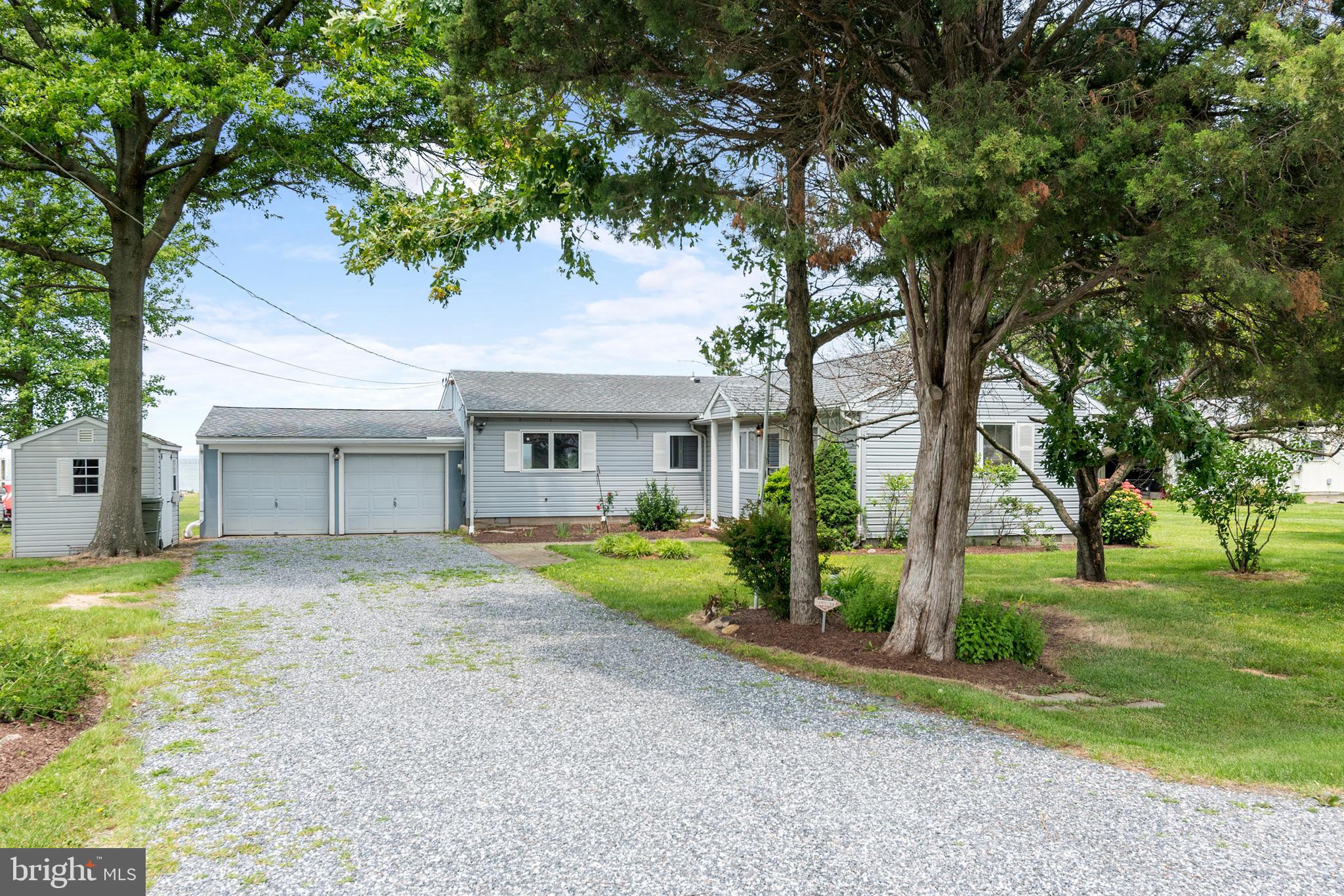 Welcome to 5820 Tilghman Beach Drive. Come experience the most beautiful sunsets the Chesapeake Bay has to offer. Centrally located on Tilghman Island this little slice of paradise is ready for its new owners to make their dream of waterfront living come true.
Home offers two bedrooms and one full bath, hardwood floors, recently remodeled kitchen, encapsuled crawl space, Central heat and air, two car garage. The large bayfront yard offers many possibilities. Plan your visit today.