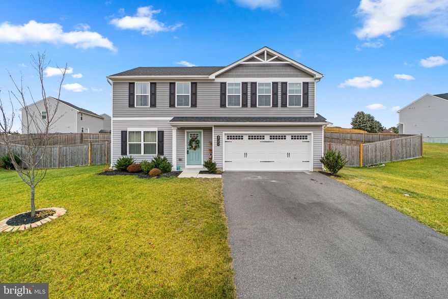 Might as well be new construction! This impeccably maintained Mountain Shadows Community home shines bright from floor to ceiling. Once you’ve gotten past the wonderful views this location offers, you’ll notice the excellent floorplan and design. Open concept main level with granite-topped counters and island which opens to the dining and living spaces. Kitchen is well-equipped with 4 piece stainless steel appliance package (fridge, microwave, oven and dishwasher) and an upgraded tile backsplash. A half bath and dedicated home office/ den space complete main floor interior. The upper level has 4 bedrooms and a laundry room. The primary bedroom and two of the secondary bedrooms have WICs! The primary bedroom attached bathroom has a dual sink vanity and enclosed shower. The shared full bathroom has a tub/shower combo with tile surround. Truly turn-key, this home leaves nothing for you to do but enjoy! 6 foot fence surrounds the cleared back yard, a 10 x 20 patio, and offers a fire pit area. The house also has a sprinkler system and was built with energy efficiency in mind, with low energy costs. Seller is open to selling all furniture giving a rarely seen advantage of a seamless move for the buyer!