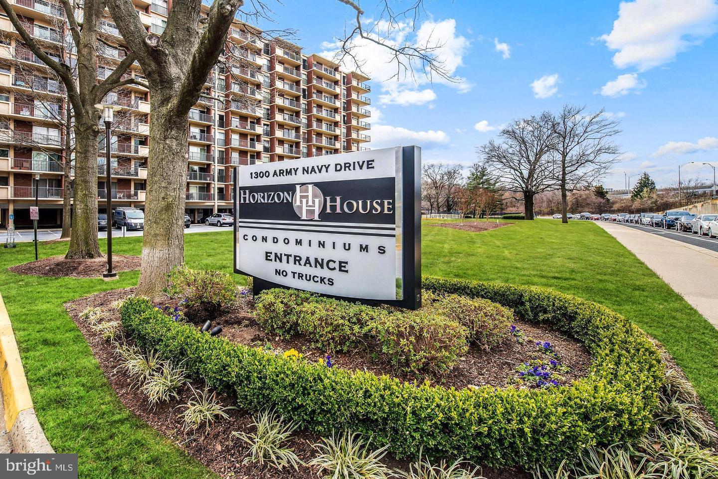 Please check out the virtual tour and 3D scan at https://homevisit.view.property/2322924?a=1&pws=1
Welcome to your beautifully renovated sanctuary in one of the most desirable, amenity-rich communities in the area. This sun-drenched corner condo boasts balconies and walls of windows facing west, north, and east—offering breathtaking year-round views of the Washington Monument and Air Force Memorial, and seasonal views of the DC skyline.
No detail has been overlooked in the complete renovation of this elegant home. The living and dining areas feature sophisticated architectural updates, while the designer kitchen shines with custom lighting and top-of-the-line finishes. Enjoy continuous solid oak flooring throughout all living spaces (excluding kitchen and baths), upgraded windows, and custom shades for both style and comfort. Both bathrooms have undergone full renovation, and all closets are equipped with premium Elfa shelving systems. Wall-mounted TVs and Wi-Fi equipment convey with the unit, making your move-in seamless.
The building provides full-service living with 24-hour front desk coverage and HOA fees that include all utilities except internet and cable. Residents enjoy access to a rooftop patio perfect for watching fireworks, a pool, tennis court, two laundry rooms per floor, a party room with a full kitchen, dog walking area, picnic space near a historic Civil War fort site, and even a car washing station.
This unit includes two deeded garage parking spots located near the elevator—ideal for easy access and rentable for income if not needed—as well as a private storage unit. The garage offers storage for bicycles, and a bike rental station is located on the edge of the property by tennis courts and pool. There is lots of street parking and on-site guest parking ia also available. A bus stop right outside the building offers convenient connections to nearby Metro stations, the Pentagon, Amazon HQ2, Westpost at National Landing, parks, and gyms. Within walking distance of Target, Harris Teeter, shopping, restaurants and more!