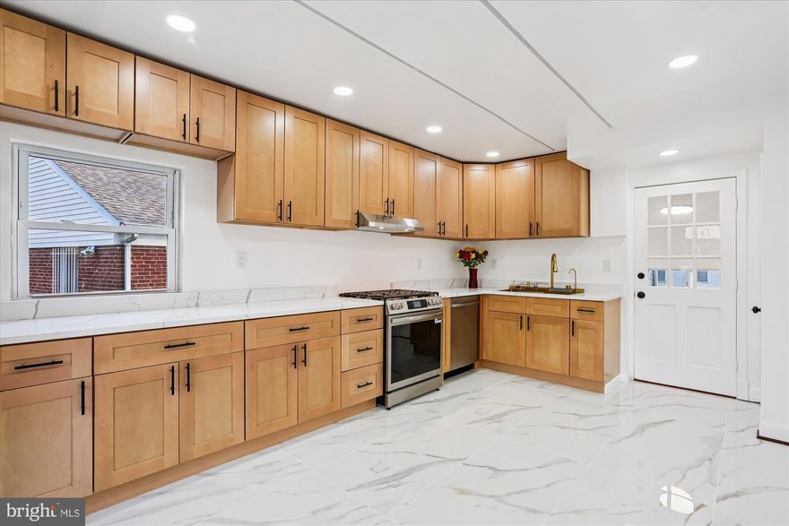 Unbelievable price! Completely renovated with high-end features, this stunning Colonial in the highly desirable Takoma Park location is sure to captivate you! Recent 2025 updates include: a new roof, dual-zone HVAC system, tankless hot water heater, and front-loading washer and dryer. The three fully modernized bathrooms feature custom vanities and marble tile. Throughout the home, you'll find all-new, modern light fixtures. The fully renovated kitchen is equipped with brand-new stainless steel appliances, Italian marble flooring, top-quality wood cabinetry, quartz countertops, and a luxury sink. Enjoy the exquisite Brazilian Tigerwood flooring, and new luxury vinyl plank flooring in the addition, along with custom-built closets and railings.

For added convenience, the property includes off-street parking with space for up to six cars, and an expansive brick patio off the office/sunroom for outdoor enjoyment. Additional features include main-level laundry, a primary bedroom with a full bath on the main level, a spacious storage shed, and a slate front walkway with a covered entry porch. Finished lower level includes a 3rd full bath, family room and 5th bedroom/den. There are so many possible ways to use the space! In law suite? Extended family? Rental potential? You decide :)

Don’t miss out! Click the link for the virtual tour to explore an interactive floorplan with photos and a video tour through the property.