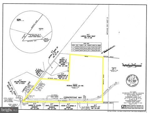 Vacant Land For Sale - 0 Lawson Lane 22-19c<br/> CULPEPER, VA 22701