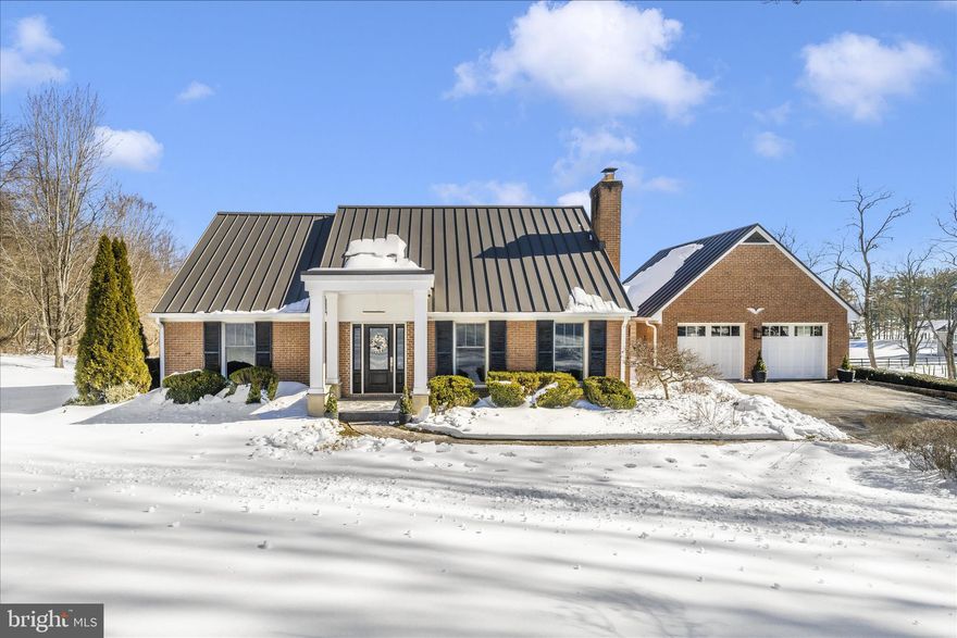 Exceptional all brick home, nestled on 3.76 acres in picturesque New Market, showcases quality craftsmanship throughout. Three finished levels, screened porch and seasonal pond! The transitional floor plan creates an open and inviting living space. Expansive front and rear yard, mature landscaping and panoramic views! This tranquil enclave is just minutes to major highways (I-70), local commuter routes and historic New Market and downtown Frederick. No HOA! Imagine the possibilities. Updates include: well pump (2024), UV light (2024), AB Martin standing seam metal roof (2024), Anderson windows, front portico and walkway, hardwood flooring, bathrooms, closet organizers, chimney caps.