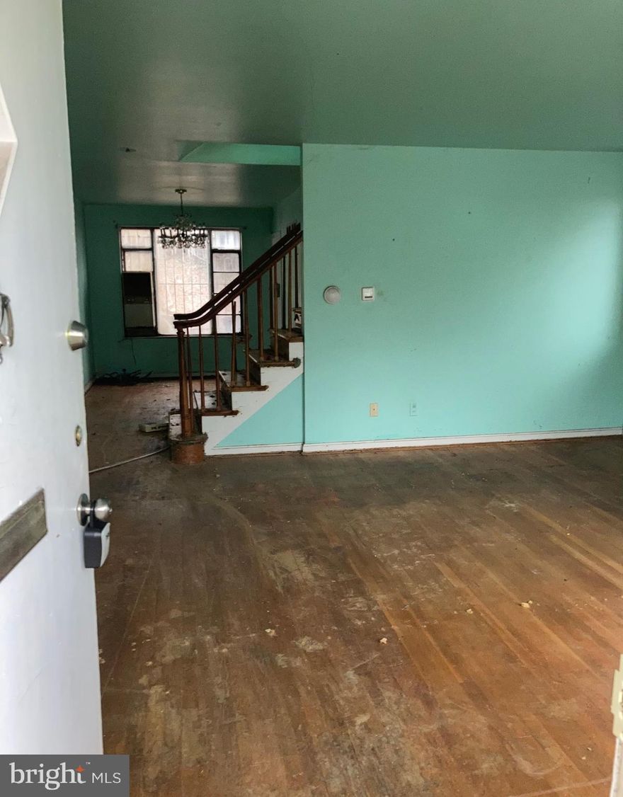 *************NOT A RENTAL. FOR SALE ONLY **********

Prime investor opportunity just blocks from Washington, DC! This semi-detached end-unit townhouse features 3 bedrooms and 1 full bath upstairs, plus a half bath on the main level. Spacious living room, separate dining area, and functional layout make this a strong renovation project with excellent upside potential. Property requires full renovation and will not qualify for standard financing—cash or hard money only. Offers will be reviewed on the 7th day on market.