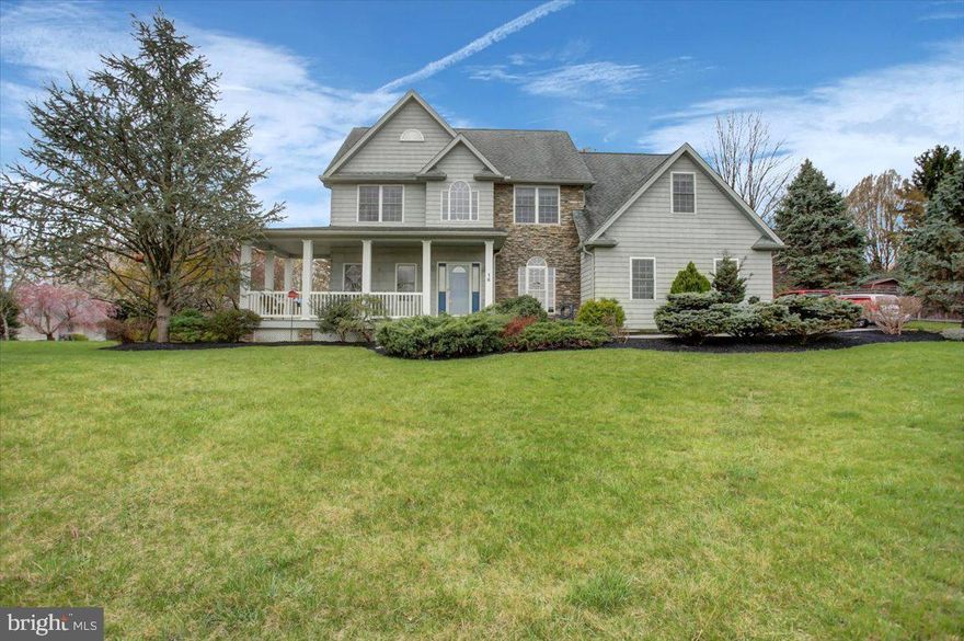 4 Bedroom Home with Spectacular Views & Expansive Double Lot.
Welcome to this beautifully landscaped 4-bedroom, 4-bathroom home, perfectly situated on a spacious lot with remarkable views and a serene setting.  
Step inside to find gleaming  hickory hardwood floors,  and soaring high ceilings.  The heart of the home is the kitchen, complete with a 6-burner gas stove, double wall oven and ample counter space and hickory kitchen cabinets.   The adjacent family room provides a cozy yet spacious gathering place, while the breakfast nook offers the perfect spot to enjoy your morning coffee while overlooking the beautifully landscaped backyard.  
Designed with both style and convenience in mind.  The upstairs includes 4 bedrooms and 3 bathrooms, with a jetted garden tub in the master bedroom along with a separate shower and walk in closet.   Also  upstairs is  a great room that includes a kitchenette and separate entrance, that potentially could be used as an in-law apartment.  The spacious mudroom/laundry area keeps everyday essentials organized and tucked away.  
Unwind on the  inviting front porch, where you can soak in the spectacular views and enjoy peaceful evenings.  The full walk-out  basement offers endless possibilities-create a game room,  home gym or additional living space.  Step outside to your private backyard oasis, where a cozy fire pit  awaits for  relaxing evenings under the stars.  The beautifully manicured grounds provide the perfect setting for outdoor entertaining, and gardening. 
Safety and peace of mind come standard with a fire suppression system,  while the possibility of a she shed adds even more charm and versatility to the property.  
Near Liberty Ski Resort, Golf courses, and Wineries.  Short drive to historic Gettysburg and Route 15.
With its ideal combination of space, views, and charm, this home is a rare find.