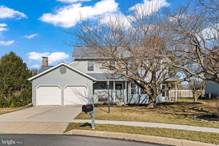 THIS HOME IS IN LIKE NEW CONDITION AND MOVE IN READY - SCHEDULE YOUR SHOWING TODAY!!!

This is the one you’ve been waiting for! Upon entering you’ll be welcomed into a freshly painted home that practically feels like new construction and all appliances convey! From the foyer with ceramic tiled flooring, enter the spacious living room with hardwood flooring that flows seamlessly into the formal dining room. Both rooms boast beautiful crown molding and feature ample windows to let in views of the manicured yard. From the dining room you can step outside to a private side porch, perfect for quiet outdoor relaxation. From the dining room, enter the spacious kitchen, featuring luxurious granite countertops with an island, and beautiful ceramic tile flooring that flows into the eat-in kitchen space with a glass door that opens to your large, elevated deck where you can enjoy the spacious and private backyard. The adjacent family room with new carpet features a brick, wood burning fireplace. The laundry room with a spacious closet is conveniently located next to the family room with access to the attached two car garage! As you head back to the foyer, you’ll pass another roomy closet and a half bath. Upon ascending the newly carpeted stairs to the second floor you’ll find a roomy, common area with hardwood floor. The second floor features a grand primary bedroom complete with a dressing area with vanity, a large walk-in closet, and a huge bath with a soaking spa/tub, a double sink vanity, and separate shower! Another full bath and two additional and very large bedrooms with ample closets complete the second floor. Lastly the full unfinished basement awaits your personal touch to create the perfect rec room, family room, home office or gym. Use your imagination. Enjoy worry-free living with new siding and gutter guards, new light fixtures, and recently installed hot water heater, sump pump with battery back-up, and newer heat pump, with a brand-new Halo UV light system installed for improved indoor air quality! On top of that, for added peace of mind this home also comes with a 1-year home warranty! Nestled in the coveted Central Dauphin School District in the Hunters Run development, on a cul-de-sac, and close to parks, highways, healthcare and shopping, this home combines comfort and convenience. Don't delay, schedule your showing today before it's gone!