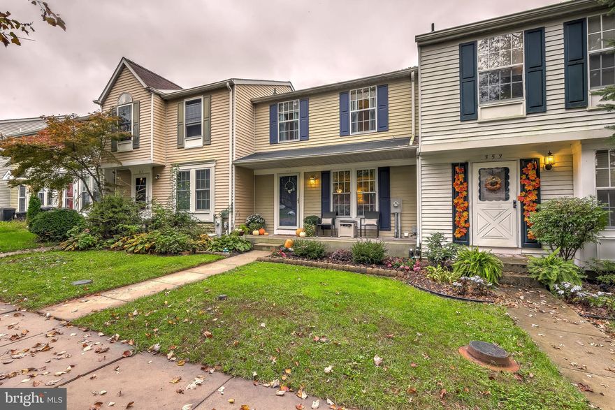 Well maintained townhome in Constant Friendship, just minutes from shopping centers and I-95. Updated flooring on main level. The bright and sunny recently updated kitchen includes all new stainless steel appliances and walks out to a newly resurfaced and stained rear deck. The cozy fully finished basement includes a pellet stove and walks out into the fenced in yard with a paver patio. Both bathrooms have been recently renovated. Roof is only five years old! The home is adjacent to a large communal yard and two playgrounds are a short walk away. This one won't last long!