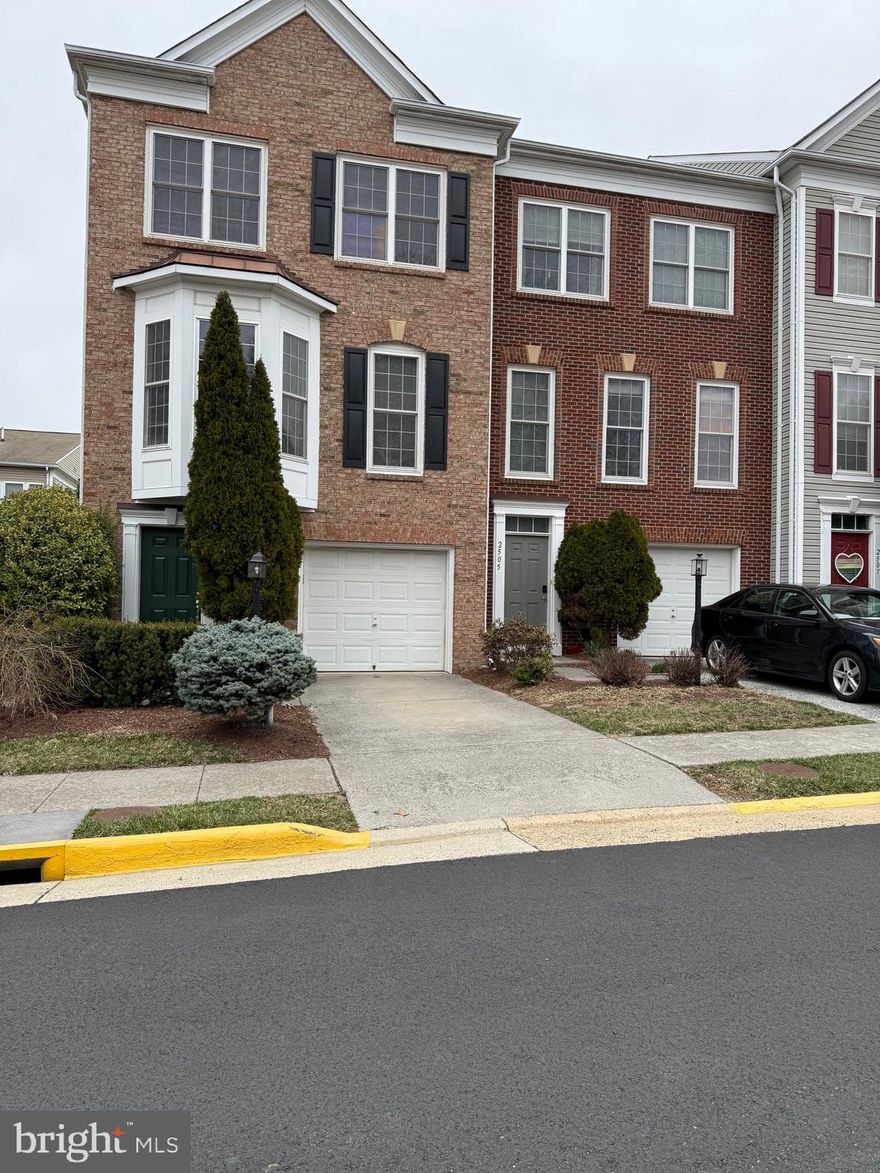 Brick front, spacious end unit with one car garage.  Bedroom and full bath on entry-level. Second floor  boasts of  a Kitchen that has stainless steel appliances, and overlooks the breakfast area. The large widows around the house bring in plenty of sunlight.  A huge living area that leads to a large deck. Walk to the third level that has the Master suite with a spacious bath that has a walk in shower and a soak in tub. This beautiful and  recently updated home with a one care garage is located in the Historic Herndon that has easy access to 267,  toll Rd, silver line, shopping and Restaurants.