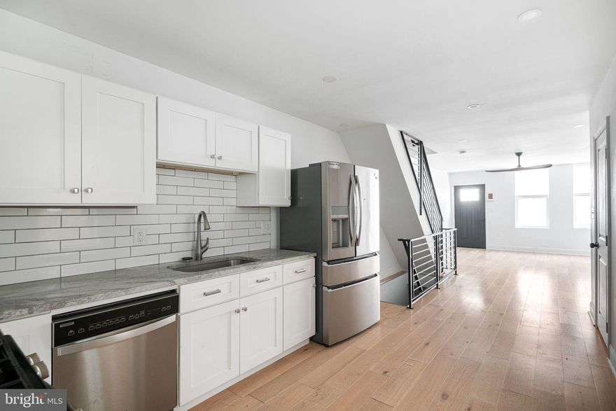 Welcome to 1336 N Hollywood Street, a beautifully renovated 3-bedroom, 2.5-bathroom home nestled in the vibrant Brewerytown section of Philadelphia. This stylish residence perfectly blends modern finishes with timeless comfort, offering an ideal retreat in one of the city’s fastest-growing neighborhoods.

Step inside to find hardwood floors throughout, recessed lighting, and a bright, open-concept layout that flows seamlessly from the entryway to the kitchen. The modern kitchen features stainless steel appliances, ample cabinet space, and sleek countertops — perfect for everyday living or entertaining guests. Natural light fills every corner of the home, creating a warm and inviting atmosphere.

The finished basement, complete with a full bathroom, provides valuable additional living space — ideal for a guest suite, home office, or media room. Upstairs, you’ll find spacious bedrooms and updated bathrooms designed for comfort and convenience. The fenced-in backyard offers a private outdoor space for relaxing, grilling, or gardening.

Enjoy all that Brewerytown has to offer — from popular destinations like The Monkey & The Elephant Café, Crime & Punishment Brewing Co., and Otto’s Taproom, to nearby Fairmount Park and Kelly Drive, perfect for walks or bike rides along the Schuylkill River. Convenient access to public transportation, major roadways, and local schools make this location both practical and desirable.

1336 N Hollywood Street offers the perfect blend of style, comfort, and location — a move-in ready gem where every detail has been thoughtfully updated. Don’t miss the chance to make this beautiful Brewerytown home yours!