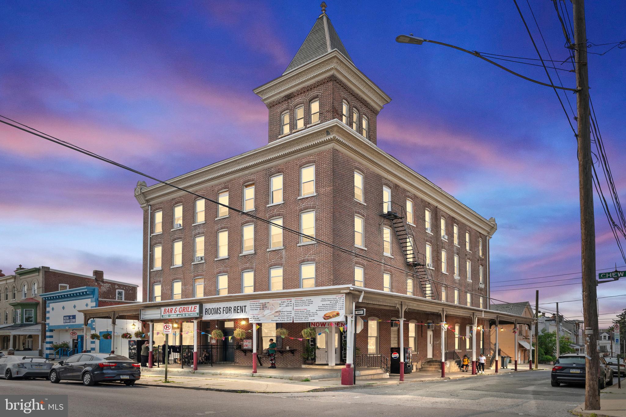 1327-1331 W Chew St is a 48-bed mixed-use asset in Allentown, PA.
1327–1331 W Chew Street is comprised of 48 bedrooms and nine bathrooms. The property includes a commercial lease for the ground-floor bar/restaurant space, offering stable income at $3,500 per month. The tenant is responsible for 100 percent of the common area maintenance. Importantly, the lease contains a clause requiring the liquor license to revert to the landlord for $1.00 at lease expiration, preserving long-term asset value.
The property holds a Pennsylvania Hotel Liquor License (H License), which permits alcohol sales tied to lodging but carries room-count requirements and limited flexibility. Under Act 125, qualifying H licenses with a room exemption filed before January 1, 2019, may be converted into a more valuable and transferable Restaurant Liquor License (R License) through the PLCB+ system for a $30,000 fee. R licenses offer broader use, fewer restrictions, and greater market appeal to bars and restaurants. If eligible and in good standing, the conversion is administrative and typically completes within a few months. This upgrade can significantly enhance the property's income potential, tenant options, and overall asset value.