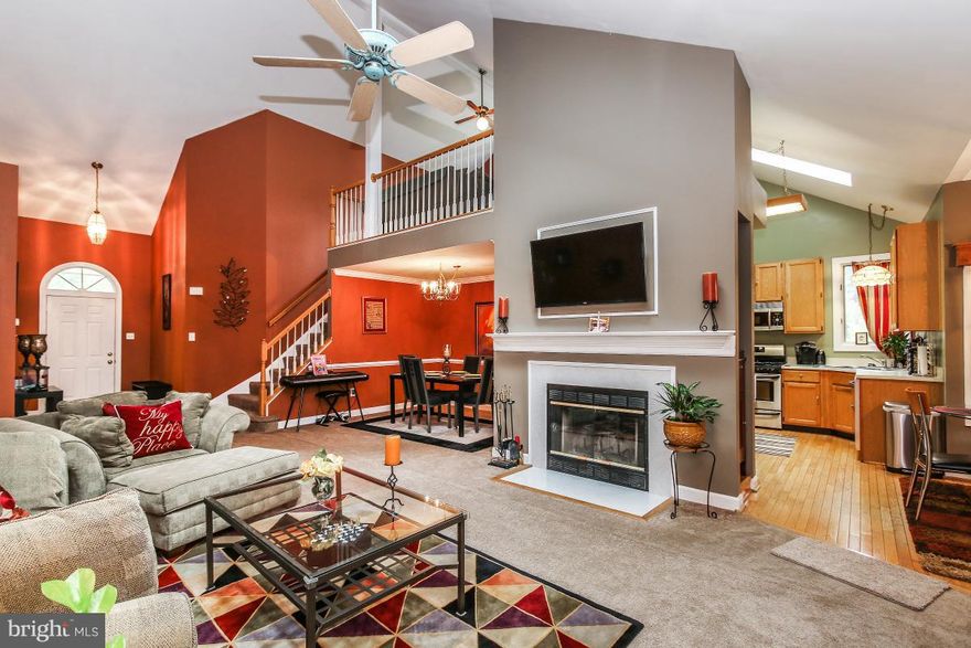 Watch your buyer fall in love w/this 4BR 3FB contemporary sun-filled rambler, which sits in a culdasac. Features: NEW roof, NEW siding, NEW SS appliances, NEW skylights, NEW carpet, great room w/loft, fresh designer paint, fully finished basement, fireplace, hardwood floors & deck backs to woods!  Community offers lake, pool, community center & more. Close to 495, BW Pkwy & shopping.