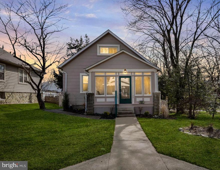 Charming Cape Cod in the heart of Mount Washington offering character, updates, and walkable convenience. Light-filled living spaces feature beautiful hardwood floors and classic architectural details throughout. The updated kitchen includes granite countertops and stainless steel appliances, while refreshed bathrooms add modern comfort. The spacious second-level primary suite offers privacy along with a walk-in closet, creating a comfortable retreat. Enjoy relaxing on the welcoming front porch or in the charming three-season porch overlooking the oversized yard. A detached two-car garage provides valuable parking and storage. Major improvements include a newer roof, windows, and water heater. Ideally located just steps from Mount Washington’s shops, restaurants, and the light rail, this home offers a wonderful blend of charm, functionality, and location.