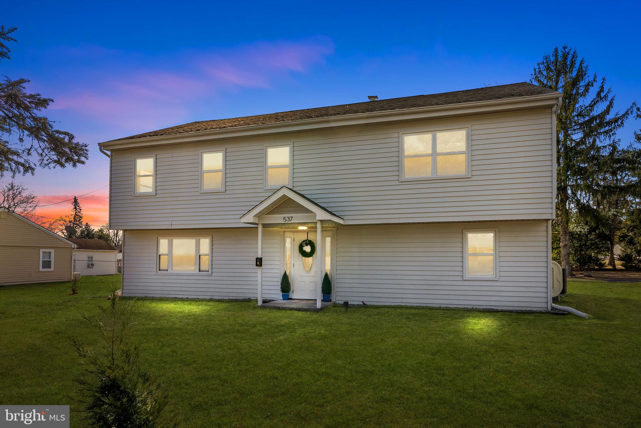 Welcome to 537 W County Rd, Hatboro, PA—a stunning, fully renovated 5-bedroom, 3-bathroom home that’s ready for its new owners! Thoughtfully upgraded from top to bottom, this property boasts:
New plumbing, electrical systems, windows, doors, and flooring (luxury vinyl and carpet), air conditioning (2024) and furnace (2021), electric fireplace. Brand-new roof and completely updated bathrooms. Gorgeous kitchen featuring brand-new cabinetry, quartz countertops, and stainless steel appliances, seamlessly connected to the dining room.
The expansive main level offers an open and flexible layout, including a spacious living room, family room, office (or optional 6th bedroom), and a full bathroom with washer/dryer hookup.
Upstairs, you'll find four bright and airy bedrooms, including a luxurious master suite with dual closets (walk-in and standard) and an oversized spa-like bathroom with a rain shower. Professional Photos will be uploaded soon.
This home also features a rare detached 2-car garage with additional attic storage, providing plenty of room for vehicles, tools, and equipment. Enjoy outdoor living in the beautiful backyard with a brand-new patio, perfect for entertaining or relaxing while the kids play.
Nestled in a friendly neighborhood with great walkability, this home offers the perfect blend of modern upgrades and timeless charm. Schedule your private tour today and discover everything 537 W County Rd has to offer—you won’t be disappointed!