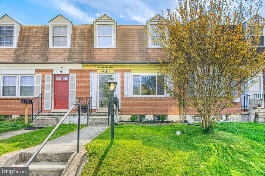 Welcome to 3254 Ryerson Circle, an interior townhome with no HOA located in the desirable Patapsco Terrace community. This three-bedroom, one-bath home offers a functional layout, rear parking for two vehicles, and a large storage shed. The main level shows off beautiful engineered hardwood flooring throughout with well-defined living and dining areas leading into a rear kitchen. The kitchen includes modern white cabinetry with oil-rubbed bronze accents, granite countertops, white appliances, and a deep single sink with a gooseneck faucet. Upstairs, you’ll find three spacious bedrooms, all with hardwood flooring, ceiling fans, and ample closet space, with a full bathroom that has an updated vanity and brushed nickel accents. Downstairs basement provides a wide-open space ready for your customization, along with built-in storage closets, metal shelving, and a dedicated laundry area with utility sink and bonus toilet. Major updates include a brand-new HVAC system and water heater, along with 2 sump pumps for added peace of mind. A well maintained home with great potential in a convenient location—schedule your showing today!