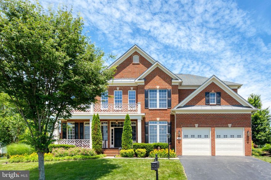 Price Improved! Motivated Seller, must sale! Come see this true dream home with 4BR/4.5BA on 3 finished levels previously used as a show room with upgrades galore and move-in ready! Located in sought after Rokeby Farm of Leesburg on close to 1 acre premium lot.  Surrounded by mature trees providing privacy, and at the same time beautiful views.  Property adjacent to protected land with views of Hogback Mountain.  Features: 4-sided brick, open floorplan, 2 story Family Rm with stacked stoned gas fireplace, Gourmet Kitchen with exotic granite countertops, 1st level has African Acacia wide plank hardwoods, 2nd level with high grade designer carpet, home freshly painted with contemporary neutral colors.  Enjoy deck off breakfast room and balcony off owner's suite, fully finished basement with home gym, bonus room with full bath, and additional room that can be used as a media room.