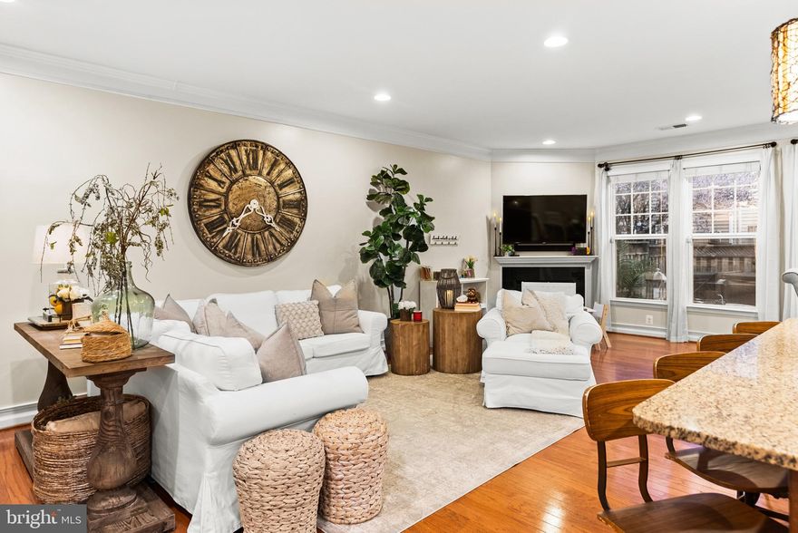 Available May 9th.

Charming Upgraded Villa in the Heart of Stone Ridge

Welcome to this beautifully maintained 2-level Villa in sought-after Aldie, VA, loaded with thoughtful upgrades and custom touches throughout. This home offers the perfect blend of comfort, style, and functionality, making it ideal for modern living and entertaining.

Step into an open floor plan featuring a cozy fireplace and living room with seamless flow into the dining and kitchen areas. The standout custom pantry (2024) is a chef’s dream—complete with a butcher block counter, floor-to-ceiling storage, and dedicated space for appliances. The dining room showcases rustic shiplap (2018), adding charm and character.

Outside, enjoy a private backyard oasis with a beautiful paver patio and river rocks (2019), surrounded by blooming pink blossom trees that create a serene bird sanctuary. This space is perfect for relaxing or hosting summer BBQs.

Upstairs, the oversized primary suite is a true retreat, featuring a custom closet system and a built-in office/makeup vanity with a Hollywood mirror (2014) that can easily be converted into a walk-in closet. The secondary bedrooms offer generous space, including one with a built-in closet system and crown lighting (2017). A spacious rec room includes built-in shelves added in 2015.

Freshly painted walls and brand-new carpet in bedrooms and staircase make this home feel move-in ready from the moment you walk in.

Additional highlights include a new roof (2017), garage shelving and playspace (2020), and a prime location directly across from a tennis court and resort-style heated saltwater pool. Stone Ridge offers 3 pools, multiple playgrounds, tennis and basketball courts, and scenic walking trails.

This move-in ready home combines timeless design with practical upgrades—don’t miss your opportunity to live in one of Loudoun County’s most desirable communities.