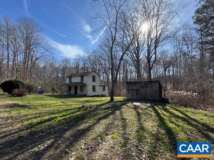 Investor and or Handyman special. Dream of owning a home on 2 acres in Albemarle County? This is your opportunity. Don't miss out. With the little vision and ingenuity, the dream is yours. This 2-acre parcel is nestled in southern end of the county on quiet country rd., here is where your opportunity awaits.