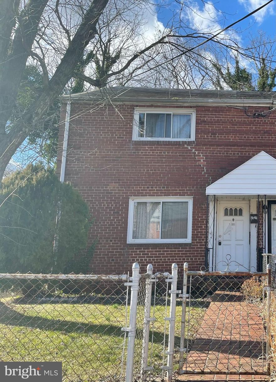 LOCATION LOCATION LOCATION!!!! Close to area amenities.  This is a fully renovated semi-detached townhome with private driveway.  Stunning features include beautiful hardwood floors on the main and upper levels.   New roof, New AC unit, brand new hot water heater, Upgraded kitchen with new stainless-steel appliances, new quartz countertops, and brand-new cabinets, laundry hookup in basement, and renovated bathrooms.  Fenced in backyard to enjoy family gatherings from the patio.  Home is accessible to public transportation with quick access area shops and amenities, Census Bureau, DC, and area airports. This home is turn key.  Buyer to pay all closing cost.  Offers are due today Monday 10/04/21 by 5:00pm.