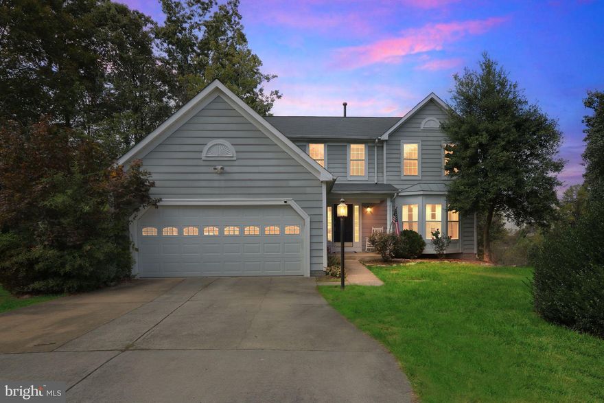 Depending on the Offer, Sellers WILL Consider Concessions for Paint/Updates!  Assumable Mortgage!

Welcome to your dream home in the sought-after Brittany community! This stunning 4/5-bedroom, 3.5-bathroom single-family home boasts almost 4,000 sq ft of living space on a quiet cul-de-sac, backing to the serene Prince William Forest Trail and Park. The main level features a spacious kitchen with granite countertops and stainless steel appliances, a cozy family room with a gas fireplace, and a private walk-down deck with New Hardwood Flooring throughout.  Enjoy formal living and dining spaces perfect for entertaining. Upstairs, the primary suite features a vaulted ceiling and bay window with an adjoining room perfect for a nursery or office, accompanied by three additional bedrooms for family and guests, and new LVT flooring!  The fully finished lower level boasts a large recreation room, full bath, and a large bedroom that walks out to a private, Fully Fenced backyard!  The gem is conveniently located near shopping, parks, and Quantico, which perfectly blends comfort, style, and nature. Don’t miss this rare opportunity! Roof Replaced in 2016!  ASSUMABLE VA at 4.75% Interest