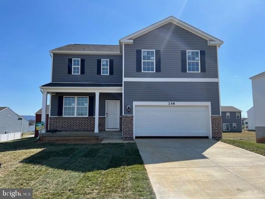 This elegant Galen model features 4 bedrooms and 2.5 baths (with rough-ins for a 3rd). The spacious open floor plan showcases a kitchen with white cabinets, stainless steel appliances, granite countertops, and a large pantry. On the bedroom level, you'll find 4 bedrooms and 2 full baths, each adorned with granite countertops and excellent storage. The convenience extends to the second-level laundry room.
Situated on a full walk-out basement, this home boasts a 6' sliding glass door and two 30/50 windows that flood the space with natural light. The basement includes a finished Rec Room and rough-ins for a future full bath, along with ample storage. All our homes feature a concrete driveway leading to an oversized 2-car garage, complete with a garage door opener and smart home package. This is a must see!