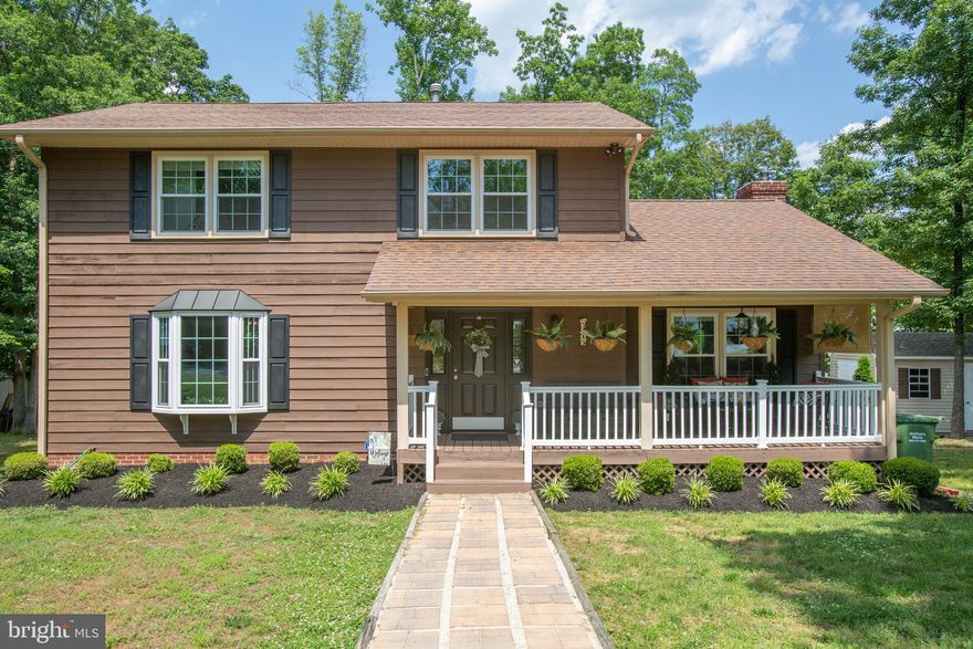 This 4 bedroom, 3.5 bath home truly shows pride in ownership as no detail has gone unturned. The kitchen was remodeled with cherry cabinets and black granite countertops. Equipped with high end appliances with kitchen-aid dishwasher, stove, and refrigerator; built in microwave is Samsung. Automatic, one touch kitchen Faucet. LVP  flooring in kitchen and custom shelving and duel door pantry.  The laundry room has a  one year old, front load Samsung washer and dryer with steam function.  Driveway repaved in 2020. HVAC system was fully replaced in 2019 with gas furnace and new compressor all currently with a 10 year transferrable warranty.  Huge deck off family room overlooking wooded tree line.  Walk-out, insulated basement with patio and stone walls. The side crawl space is encapsulated with de-humidifier. Brand New Roof ordered and paid for, to be installed in July 2021. Convenient to 1-95, this is the perfect home for your next investment.