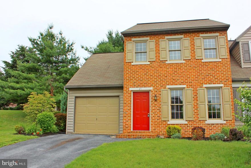 All Brick Front Semi- Detached Home. 3 Bedroom, 1.5 Baths with 1 Car Garage. Ready to Move In with New Carpets, Paint & Dishwasher. Central Air, Heat Pump and Full Basement. Oversized Deck to Enjoy Outdoors and No HOA Fees.