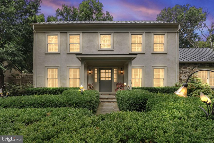 This stunning custom home is surrounded by 6.23+/- acres which afford this property tremendous privacy. To the front of the home is an exceptional display of professionally maintained specimen trees and plantings. To the back of the home are bluestone terraces, gardens, woods and a greenhouse. Both the grounds and the residence feature many finely designed custom features. This property is fenced in which provides more of a secure surrounding, two stone bridges which were constructed by the owner, lead up to the home. 

This one owner home has been meticulously maintained and renovated. The wide front door opens to the gracious center hall foyer with wide plank walnut flooring and professionally faux painted walls. To the left of the foyer is the formal dining room and to the right is a handsome living room with wall mounted tv and sound system. Beyond the living room is a full bath and first floor bedroom or study with French doors to a back terrace. Returning to the foyer, there is a half bath and to the right is the light filled kitchen completely open to the family room with its wood burning fireplace. To each side of the family room, previous porches were seamlessly incorporated into the family room providing a lovely glass walled breakfast room looking out to beautiful gardens and to the other side a stunning tasting room with glass front wine cellar with Duo controls to hold up to 500 bottles. From the tasting room one has access to an outdoor dining terrace and gardens. The gardens are surrounded by intimate lighting with Walpole fencing. From the kitchen, one then enters the butler’s pantry which provides access to both the dining room and the mudroom. In the Butler’s Pantry are the controls for the Bang and Olufsen sound system wired into sound bars. This home is also equipped with Savant to control lights, HVAC, and sound system. Returning to the foyer the handsome walnut staircase ascends to the second level with its wide hallway. At the top of the stairs is the spacious primary suite with elegant bath. This level also features two additional very private en-suite bedrooms. For those wanting additional rooms or wonderful storage, the unfinished lower-level features high ceilings and provides a blank slate for your own design. A Larger generator was recently installed to equip this house for power outages. This exquisite property offers a beautiful residence and exceptional grounds in the serene Middleburg countryside. Hibbs Bridge Road is a very quiet road which offers wonderful convenience to Middleburg, Purcellville and Leesburg. This is also a wonderful location for those wanting easy access to Dulles International Airport and Washington, D.C.