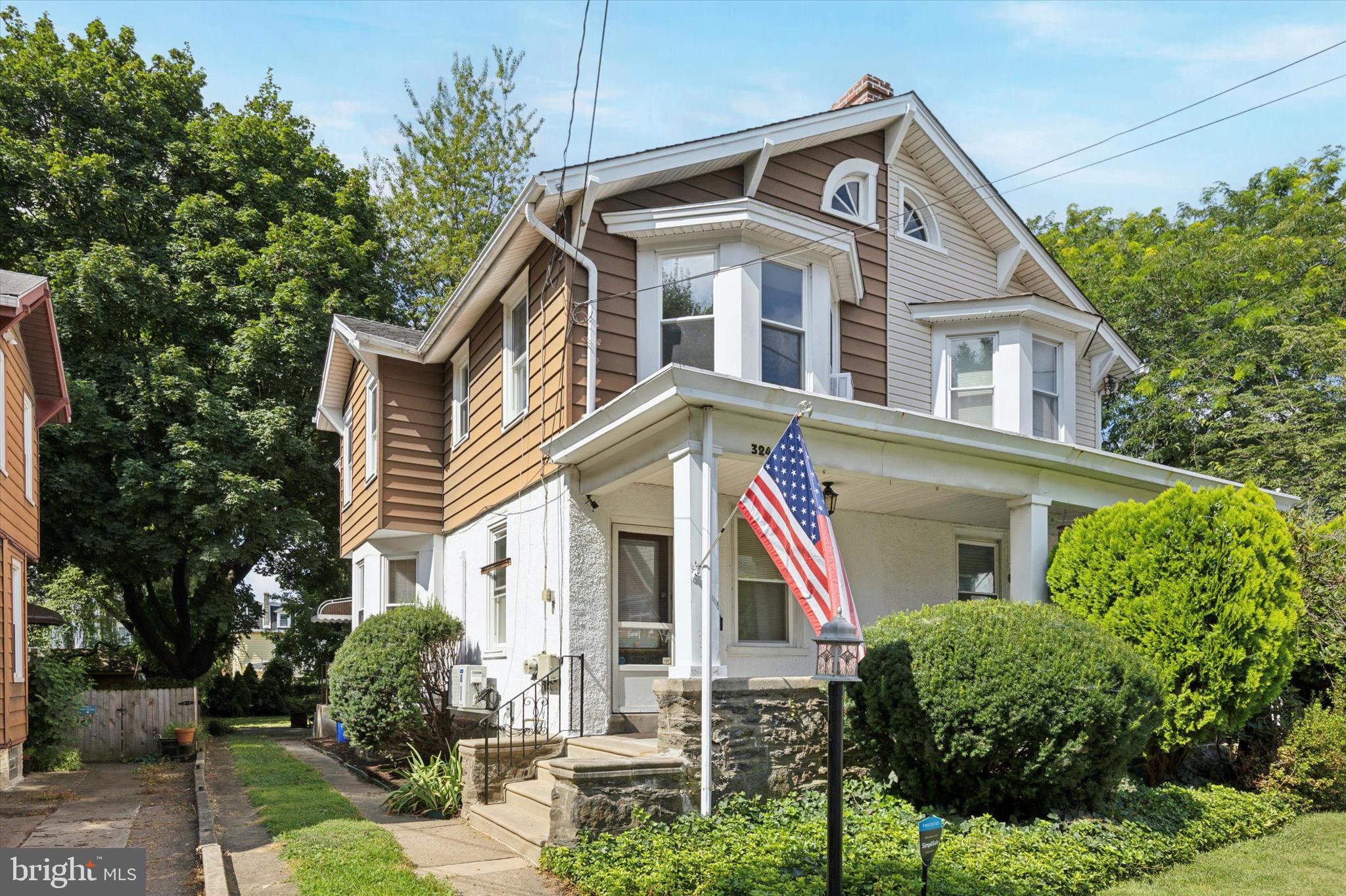 Welcome to this beautifully updated 3-bedroom, 1.5-bath home that has never been lived in since its renovation. Every detail has been thoughtfully completed, blending timeless charm with modern upgrades.
Inside, refinished oak floors flow throughout both levels, complemented by freshly painted walls and trim in Sherwin Williams designer colors and restored original doors. Natural light pours in through 15 brand new low-E double pane windows with warranty, a brand new 19 SEER, 18,000 BTU mini split, newer furnace, newer water heater, new sump pump, and newer water service line ensure efficiency and comfort.
The stunning kitchen features brand new custom soft-close cabinets, granite countertops, custom porcelain backsplash, new stainless steel sink and faucet, brand new dishwasher, newer stove, new range hood, LVP flooring, and a stylish Safavieh ceiling light. The dining room, main bedroom, and upstairs hallway each have new remote-controlled ceiling fans. Both bathrooms have been completely updated— the main bath with a new vanity, faucet, toilet, and lighting, and the first-floor half bath with new fixtures, a custom barn door, and LVP flooring. Exterior updates include repaired roof vent stack, replaced mudroom and bay window roofs, cleaned and repaired gutters, freshly painted front wall and all-new landscaping. From modern systems to quality finishes, this turnkey Cheltenham home is ready for its next chapter—yours.