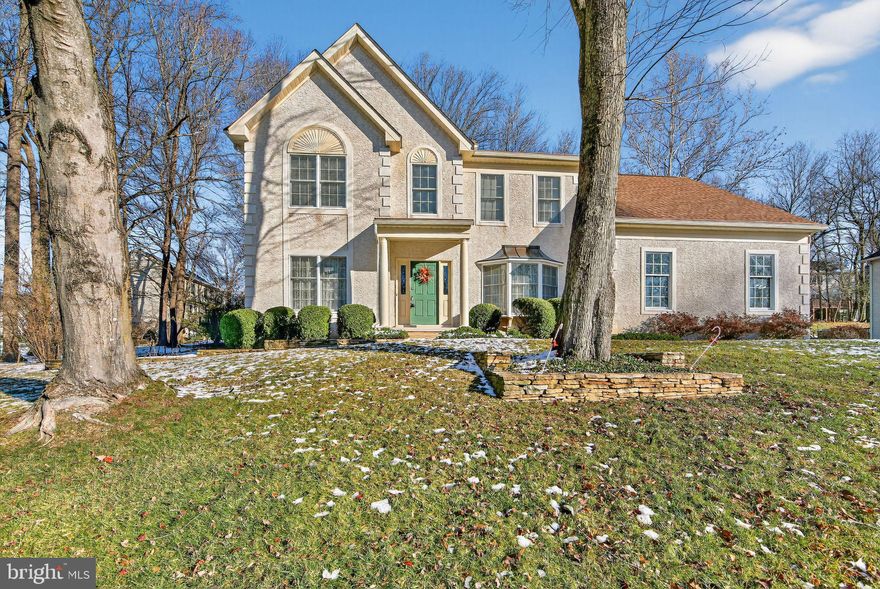 Welcome to this elegant Toll Brothers residence nestled in the prestigious Hunt at Louviers community. Designed with scale, sophistication, and timeless appeal, this home offers 4 bedrooms, 2.5 baths, a large bonus room, and extra-high ceilings throughout, creating a light-filled and gracious living environment.

A dramatic entry foyer with hardwood flooring and an oak stair handrail sets a refined tone, flanked by formal living and dining rooms ideal for entertaining. The dining room is enhanced by wide trim details and deep windows, adding architectural depth and natural light.

The heart of the home is the expansive kitchen, featuring granite countertops, a center island overlooking the family room, skylights, and a sunlit breakfast nook. The adjoining family room offers warmth and elegance with a gas brick fireplace and doors that open to a recently installed rear deck, perfectly positioned to enjoy serene views of the wooded backyard.

The upper level is anchored by a luxurious primary suite with a tray ceiling, walk-in closet, and spa-inspired bath complete with a soaking tub and separate stall shower. Three additional bedrooms and a versatile bonus room provide flexible space for work, leisure, or guests.

The full unfinished basement, featuring extra-high ceilings, presents exceptional potential for future customization. Notable upgrades include a new HVAC system (2025) and a roof replaced in 2018 with a transferable 50-year warranty.

Additional conveniences include a main-level laundry room with utility tub, a powder room off the garage entry, and a 2.5-car side-entry garage offering generous storage.

Ideally located just minutes from Newark Main Street, the University of Delaware, premier dining, shopping, and entertainment. Outdoor enthusiasts will appreciate proximity to the Redd Trail and White Clay Creek, while golfers will enjoy nearby Deerfield Country Club. Located within the Newark Charter School radius.

An exceptional opportunity to own a refined home in one of Newark’s most desirable luxury communities.