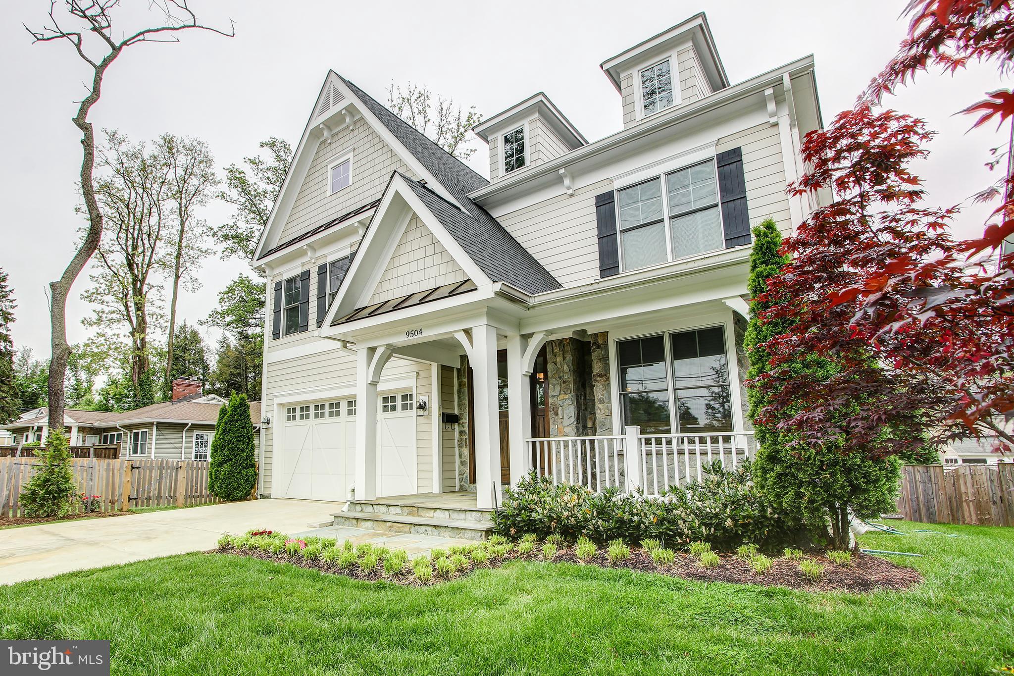 Simply gorgeous almost new home with an abundance of natural light, plus all the upgraded bells and whistles! 9ft ceilings, open floorplan, stunning kitchen with French doors to expanded deck for entertaining. Deck has ceiling fans and shades for screening the summer sun. Sun filled family room with gas fireplace, beautiful moldings and custom millwork. Dining room easily seats 10, opens to living room for expansive entertaining. Stunning master suite with 2 walk in closets, huge master bath with soaking tub and spa shower, 2 vanities. 3 spacious bedrooms, jack n jill bath. Laundry room upstairs. Lower level has the perfect au pair bedroom or home office with a full bath. Very spacious family room/rec room. Your home oasis awaits! Property sits on 2 lots. Estimated finished square footage based on builder specs available in disclosures. OPEN HOUSE SUNDAY (7/25) 11:00 AM TO 1:00 PM. Note the early time! Offers due Tuesday 7/27 by 6pm