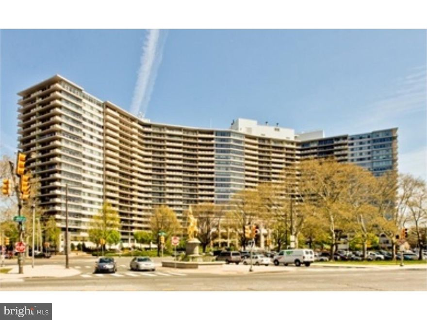 Delightfully large and fully furnished, sophisticated studio for rent. This unit has over 700 sq feet of living space, including a terrace that faces the museum. It has been nicely renovated throughout with sleek, contemporary finishes and an extra wall of storage. The nicely equipped kitchen even has a dishwasher! The rent here includes all utilities, basic cable, and bus shuttle service. Parking, pools, and health club for an additional charge. This is a full service building with on-site market, restaurant, bank, pharmacy, and so much more.
