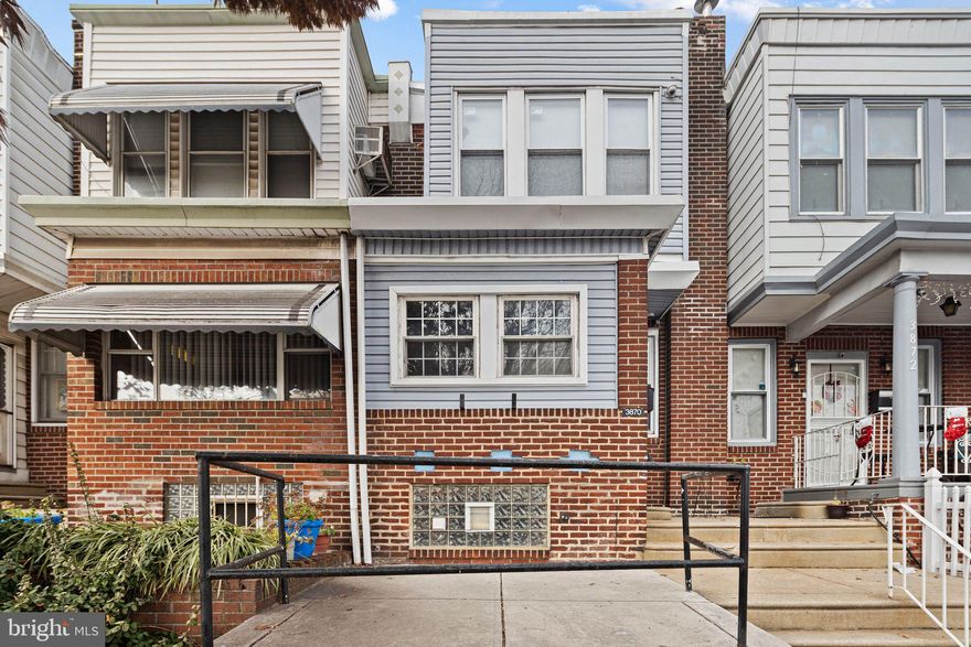 Welcome to 3870 Frankford Avenue — a fully updated, move-in-ready single-family home featuring central air and rare 2-car parking! This spacious Northeast Philadelphia property offers modern comfort, abundant natural light, and easy access to major highways—perfect for first-time buyers or anyone seeking a low-maintenance home. Step into a bright and airy living room where crisp white walls and warm plank flooring set the tone for a welcoming, contemporary feel. Because the home faces east, sunlight streams throughout the day, enhancing the open flow that leads directly into the updated kitchen. Here, rich wood cabinetry, sleek stainless steel appliances, and generous workspace make cooking and hosting both stylish and effortless. Just off the main level is a convenient half bathroom and access to the lower level. The finished basement offers incredible versatility, featuring high ceilings, a dedicated laundry area, interior access to the garage, and abundant storage space. You’ll also appreciate the seller’s thoughtful mechanical upgrades, including updated HVAC and a full PEX plumbing system throughout the home. Upstairs, the bedrooms feel especially spacious thanks to their high ceilings, creating comfortable private retreats filled with natural light. The renovated bathroom showcases elegant marble-style tile with soft white tones and subtle black accents—an ideal place to unwind at the end of the day. Outback, with a garage and additional space behind your garage, delivers everyday convenience that’s hard to find in the city. With modern updates, efficient systems, and a flexible layout, this home combines comfort, style, and value in one complete package. Ideally situated in the Frankford/Juniata Park section of Northeast Philadelphia, this home offers quick access to numerous local businesses along the Torresdale Avenue corridor. Commuting is easy with close proximity to I-95, Route 1, the Market-Frankford Line (EL), and several major bus routes—connecting you seamlessly to Center City and the surrounding suburbs. Nearby parks, cafés, markets, and small businesses add everyday convenience while supporting continued neighborhood growth. This is a vibrant, evolving community with excellent amenities right at your fingertips.