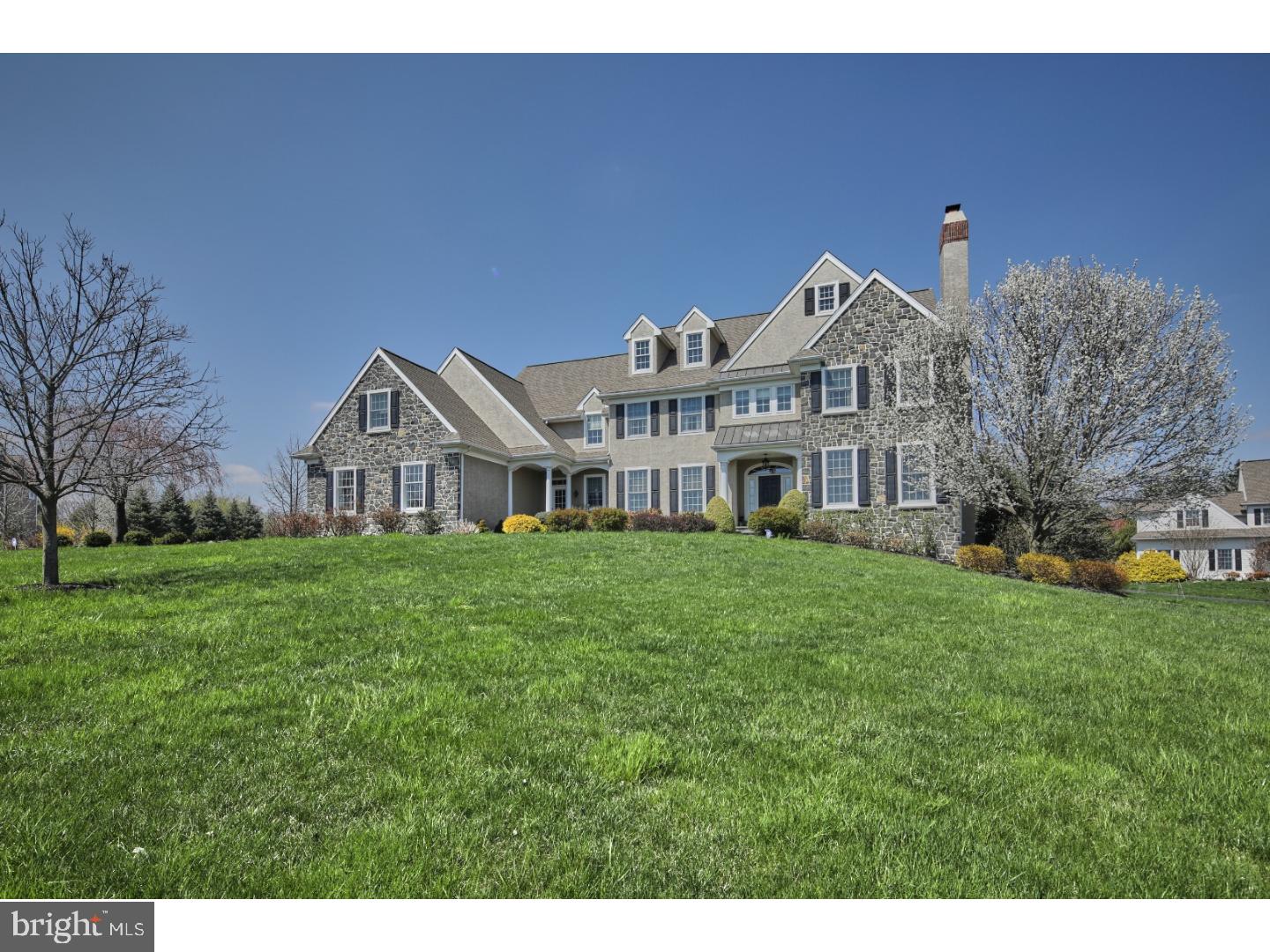 Spectacular home in the Unionville Chadds Ford School District. This home is meticulously maintained. Fantastic floor plan, a tucked away study/office, formal living room, elegant dinning room, the kitchen is a chef's delight. Restoration Hardware, gorgeous hardwood floors, newly installed Brazilian hardwood in the great room. Fabulous master bedroom suite with a lovely sitting room. Master bathroom has new hardwood flooring, granite counter tops, Restoration Hardware faucets, which are the icing on the cake.   The entire interior has been painted, the colors are stunning! The owners have incredible taste, to say the least.  Hardie plank installed replacing the stucco, Anderson windows. Over one hundred thousand dollars spent in upgrades!   A peaceful spot and the back patio is perfect  for entertaining. Three car garage, plenty of driveway parking.  My words do not do this house justice, make your appointment today!