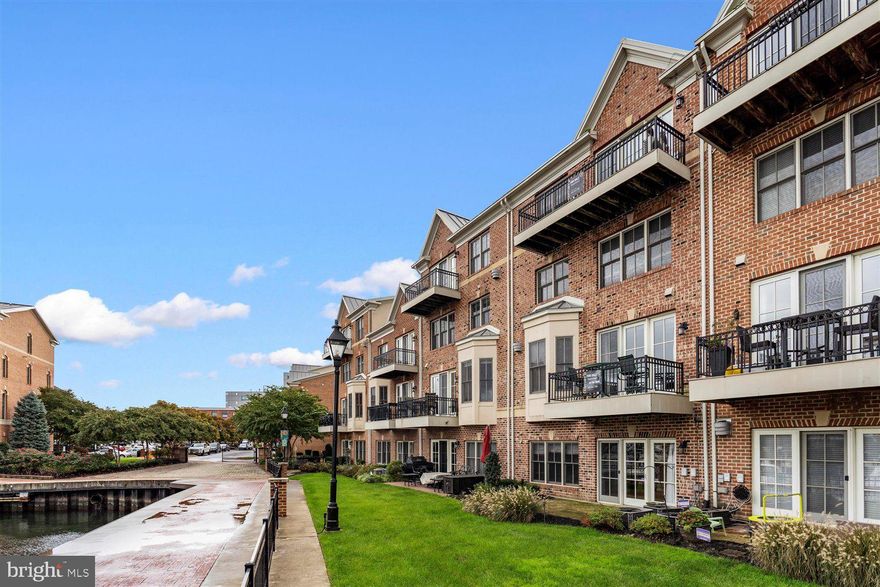 Bring your pickiest Buyers to this pristine waterfront townhome in the gated community of  The Moorings.   Enjoy many fine finishings inc Travertine Marble & Brazilian cherry wood floors, 2 gas fireplaces, & a chef s kitchen featuring a full line of Viking appliances.  Host movie night in the entertainment room & spend mornings on the balcony overlooking the harbor.   Walk to shopping& restaurants Available August 14